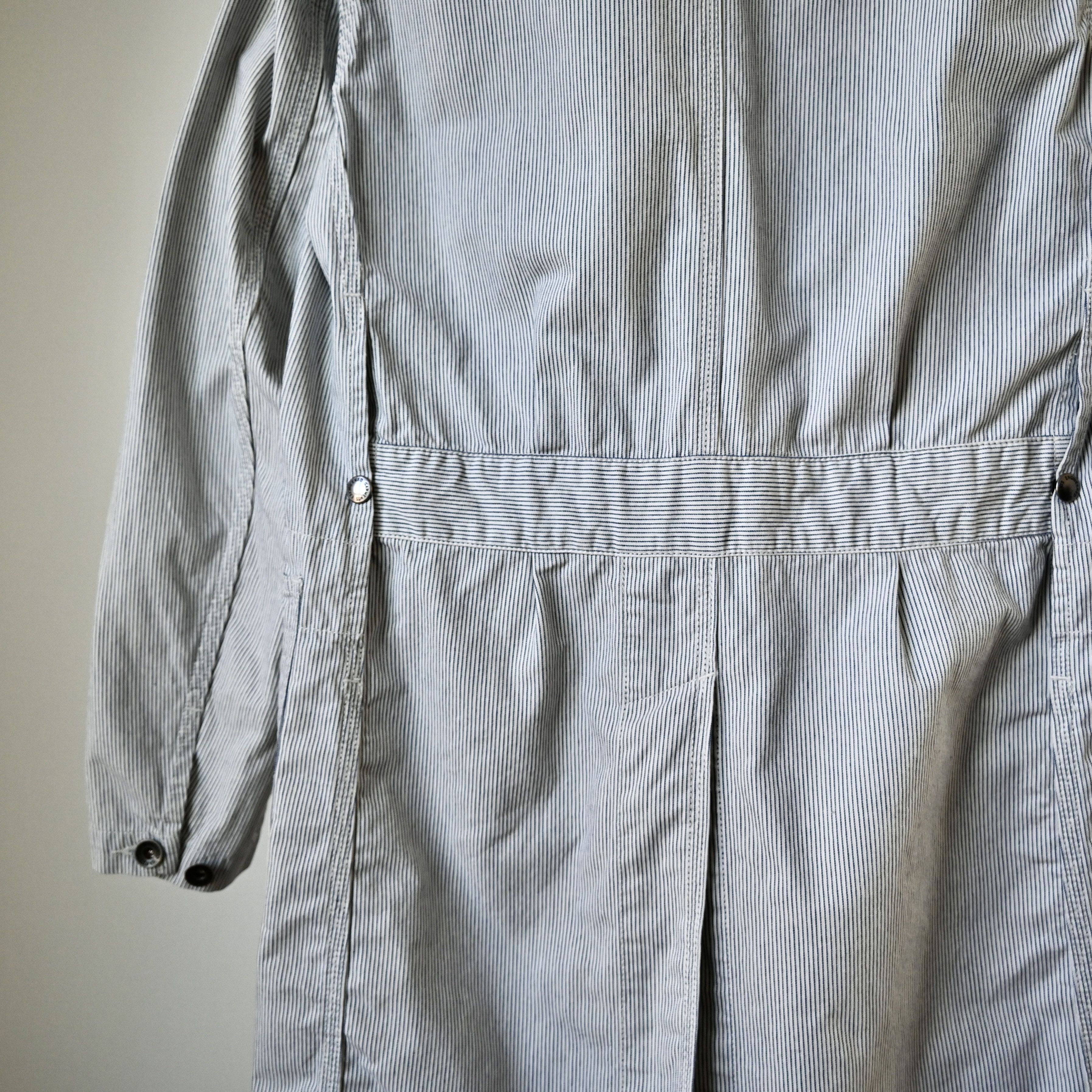 Engineered Garments VTG 2000s Engineered Garments hickory twill "Shop Coat" Size US S / EU 44-46 / 1 - 3 Thumbnail