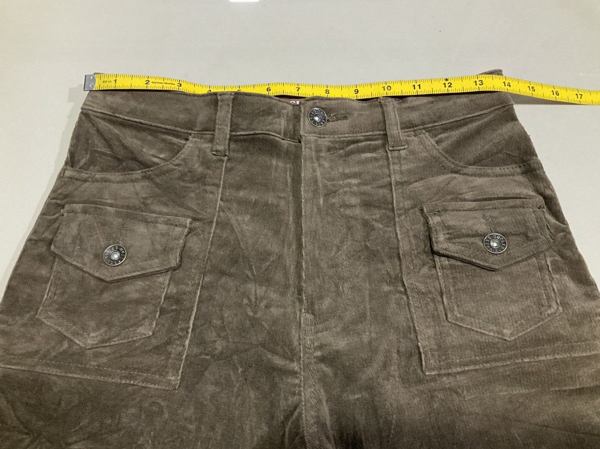 Hysteric Glamour × If Six Was Nine × Japanese Brand 🔥Sick Y2K Facile Flared Corduroy Pants Size US 28 / EU 44 - 9 Thumbnail