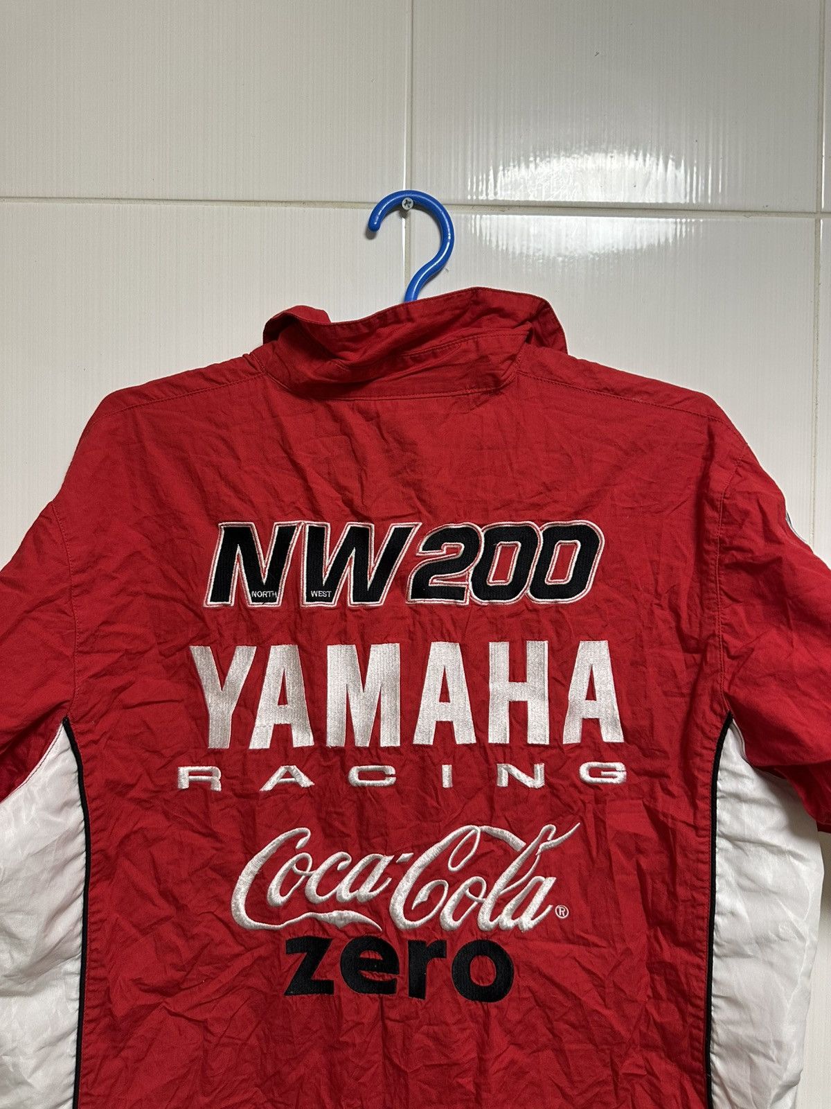 Yamaha Yamaha Red Moto Racing Rob McElnea Version North West 200 Size US S / EU 44-46 / 1 - 10 Thumbnail