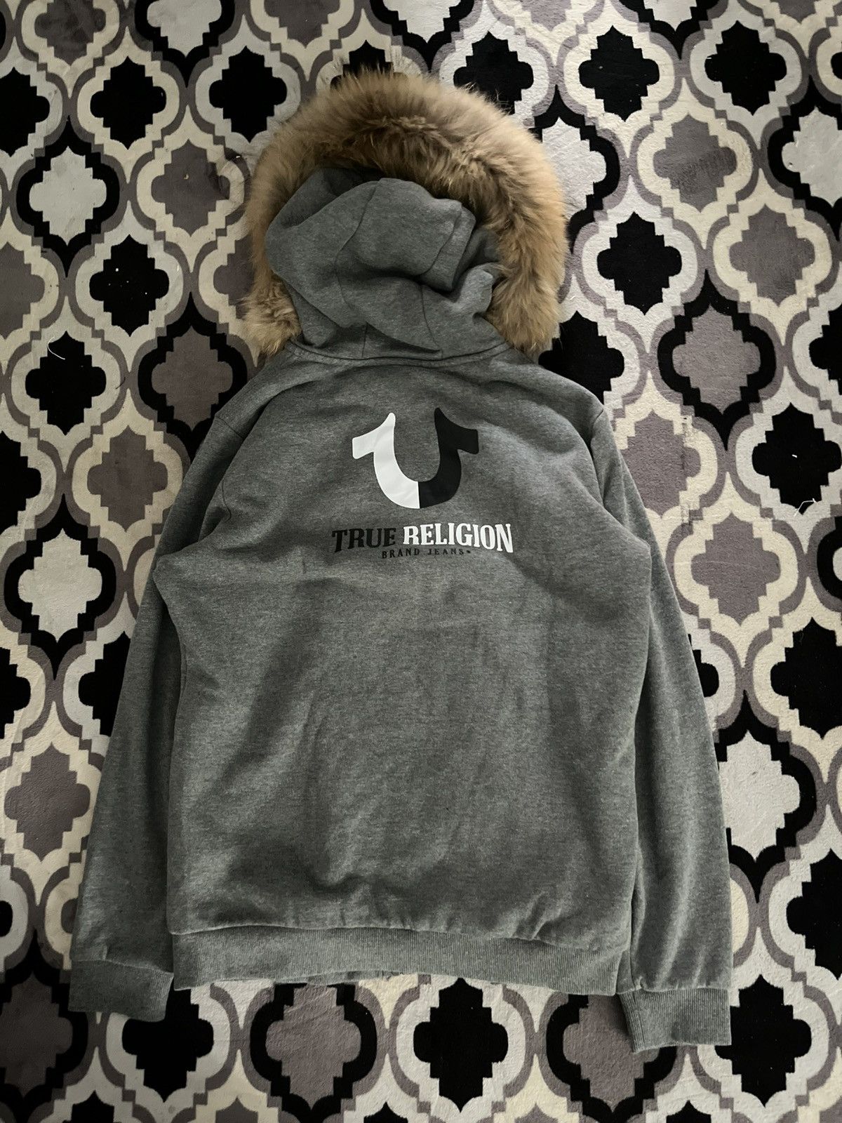 True Religion True religion faux fur logo hoodie Size US XL / EU 56 / 4 - 2 Thumbnail