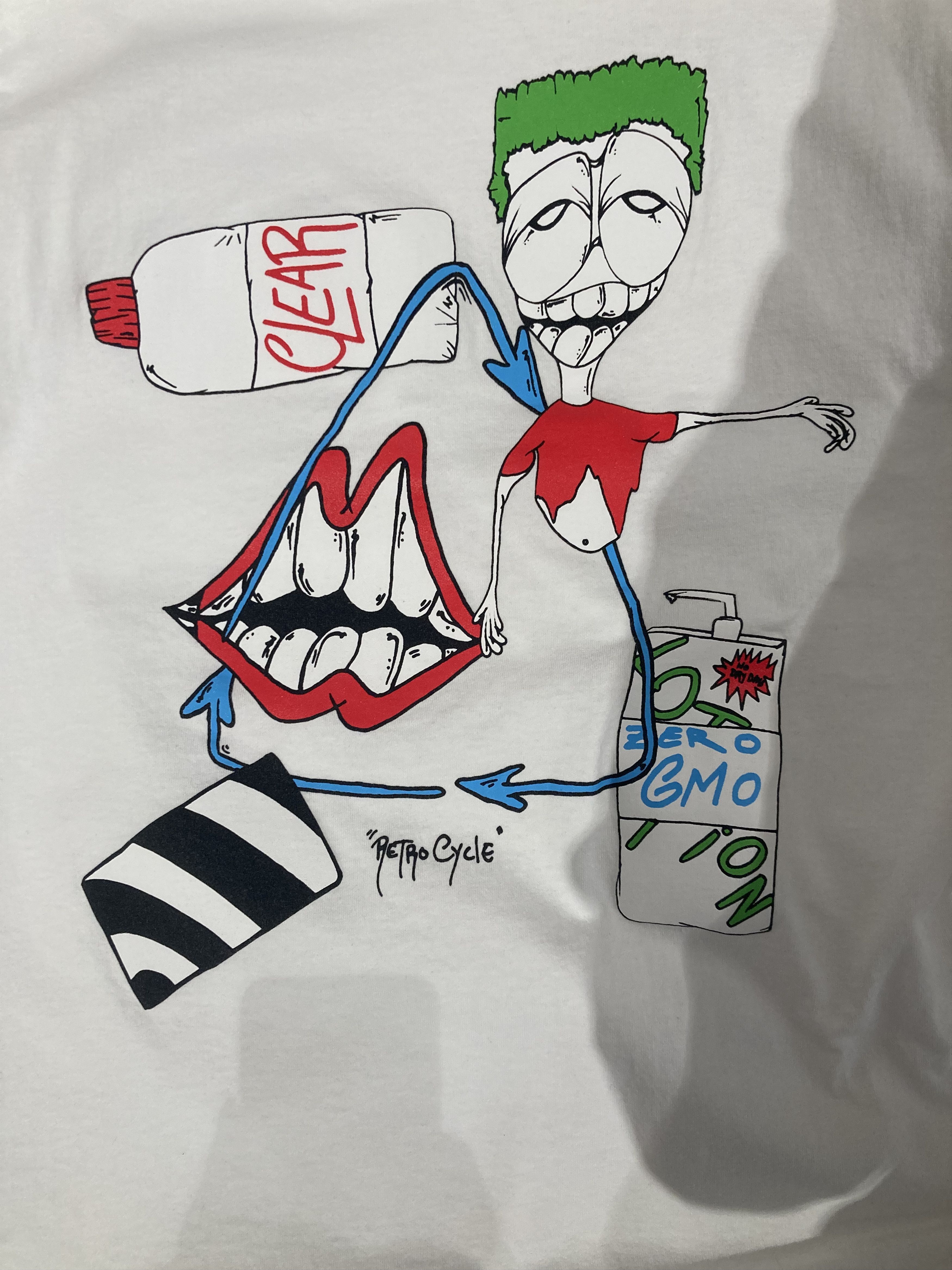 Chrome Hearts Chrome Hearts Matty Boy Graffiti Print Short Sleeve T-shirt Size US L / EU 52-54 / 3 - 4 Thumbnail