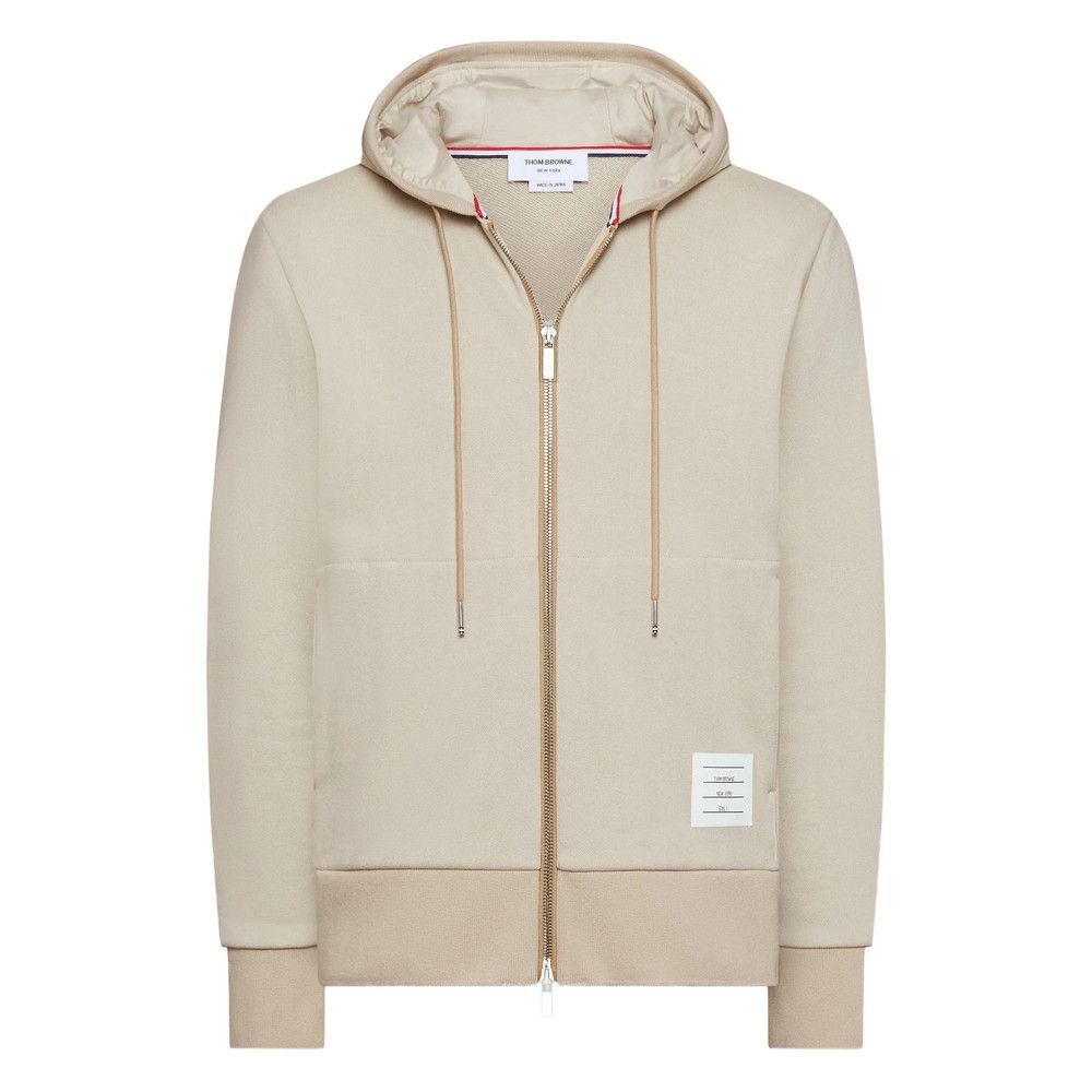 Thom Browne Thom Browne NEUTRALS Sweaters & Knitwear - Hoodies Size US S / EU 44-46 / 1 - 1 Thumbnail