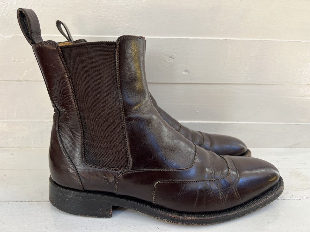 Gucci Gucci Men Brown Leather Boots Size 39.5 E |US 6.5| UK 5.5 Size US 6.5 / EU 39-40 - 5 Thumbnail