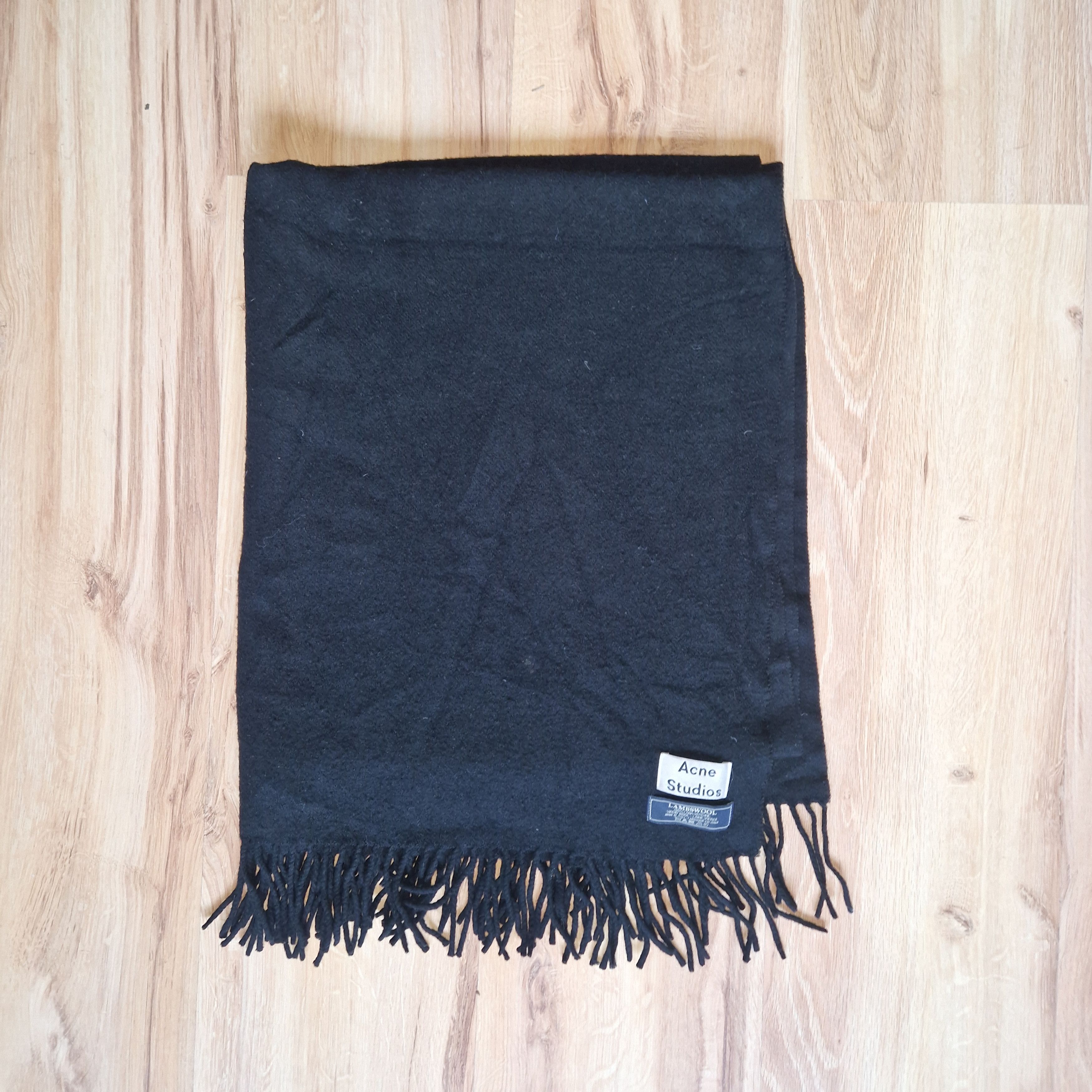 Acne Studios Acne studio 100% lana vergine big scarf 70x180 Size ONE SIZE - 5 Thumbnail
