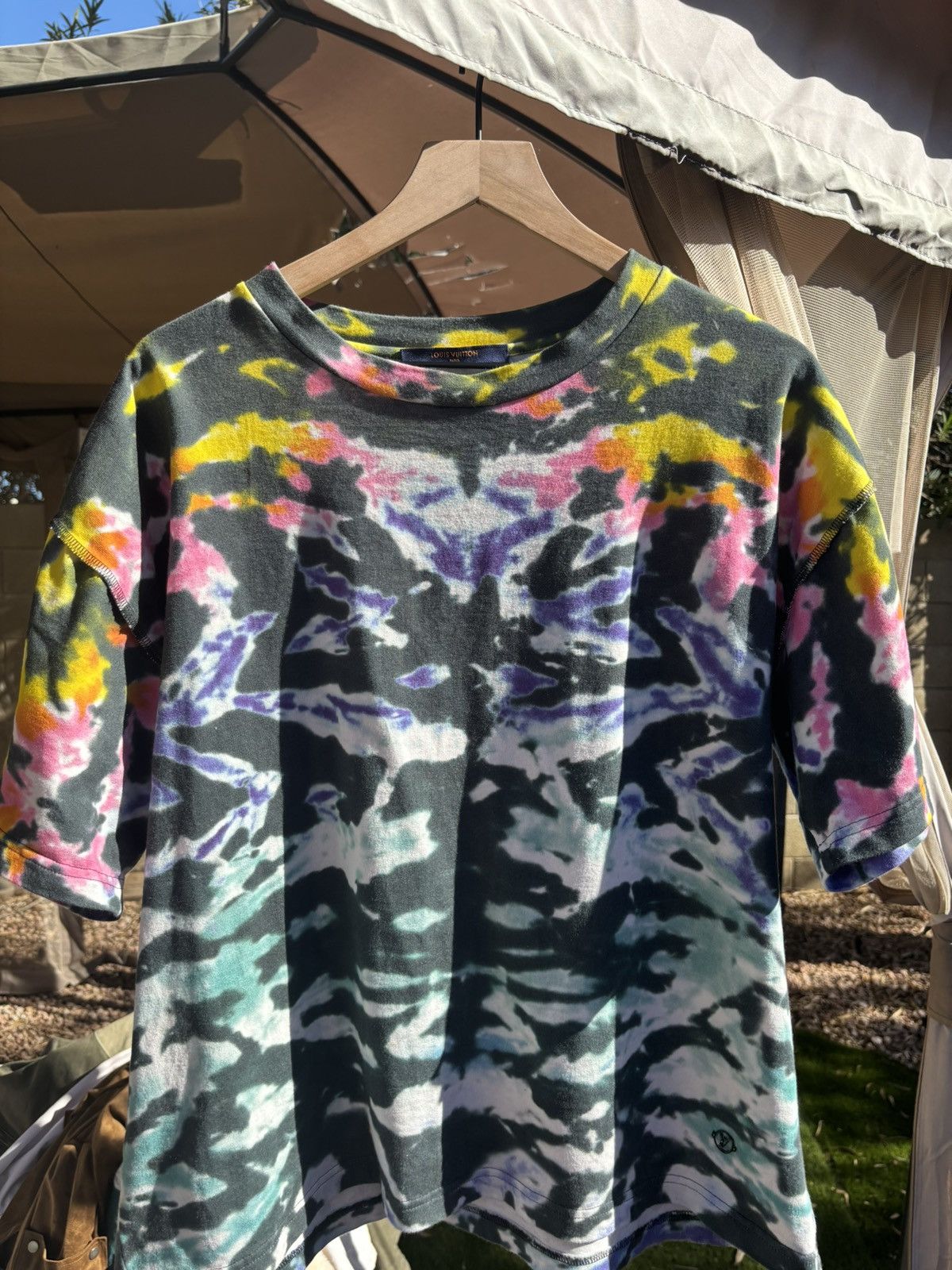 louis vuitton tie dye sweatshirt