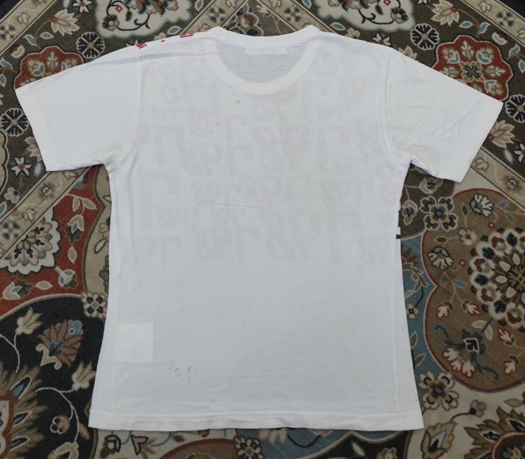Comme des Garcons PLAY Comme des Garçons Logo T-Shirt White Japan Size M Size US M / EU 48-50 / 2 - 2 Thumbnail