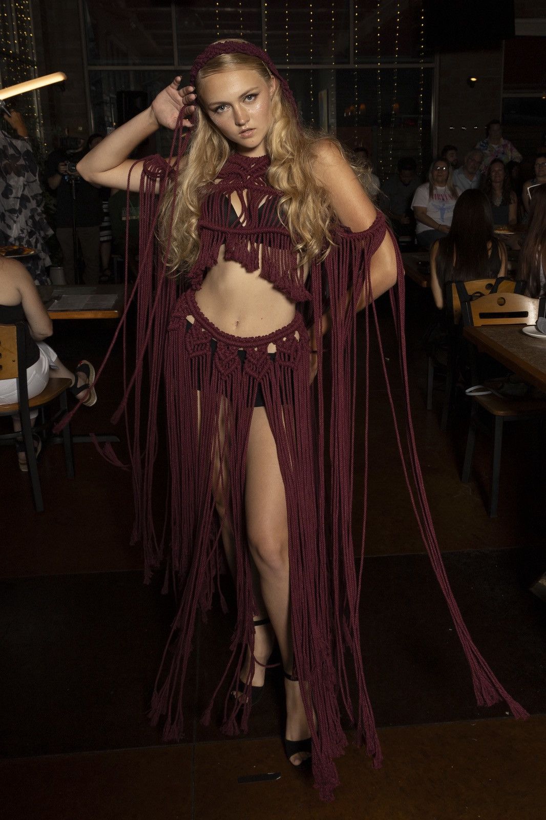 Other Original GoodVibeGoda Handmade Macramé Rope Dress Size S / US 4 / IT 40 - 1 Thumbnail