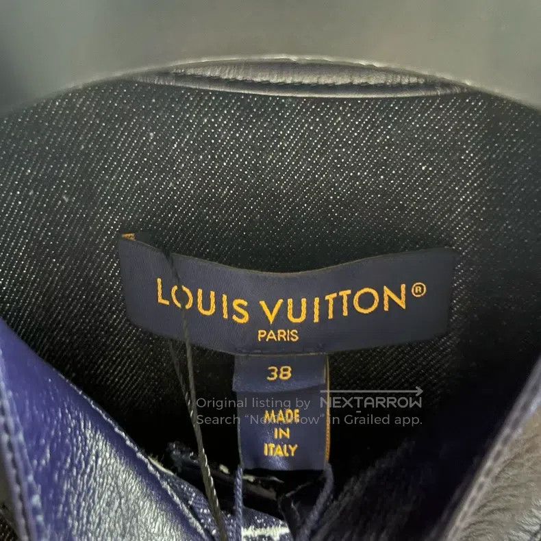 Louis Vuitton Louis Vuitton 24 Latest Navy Blue Full Button Long Sleeve Size XS / US 0-2 / IT 36-38 - 2 Thumbnail