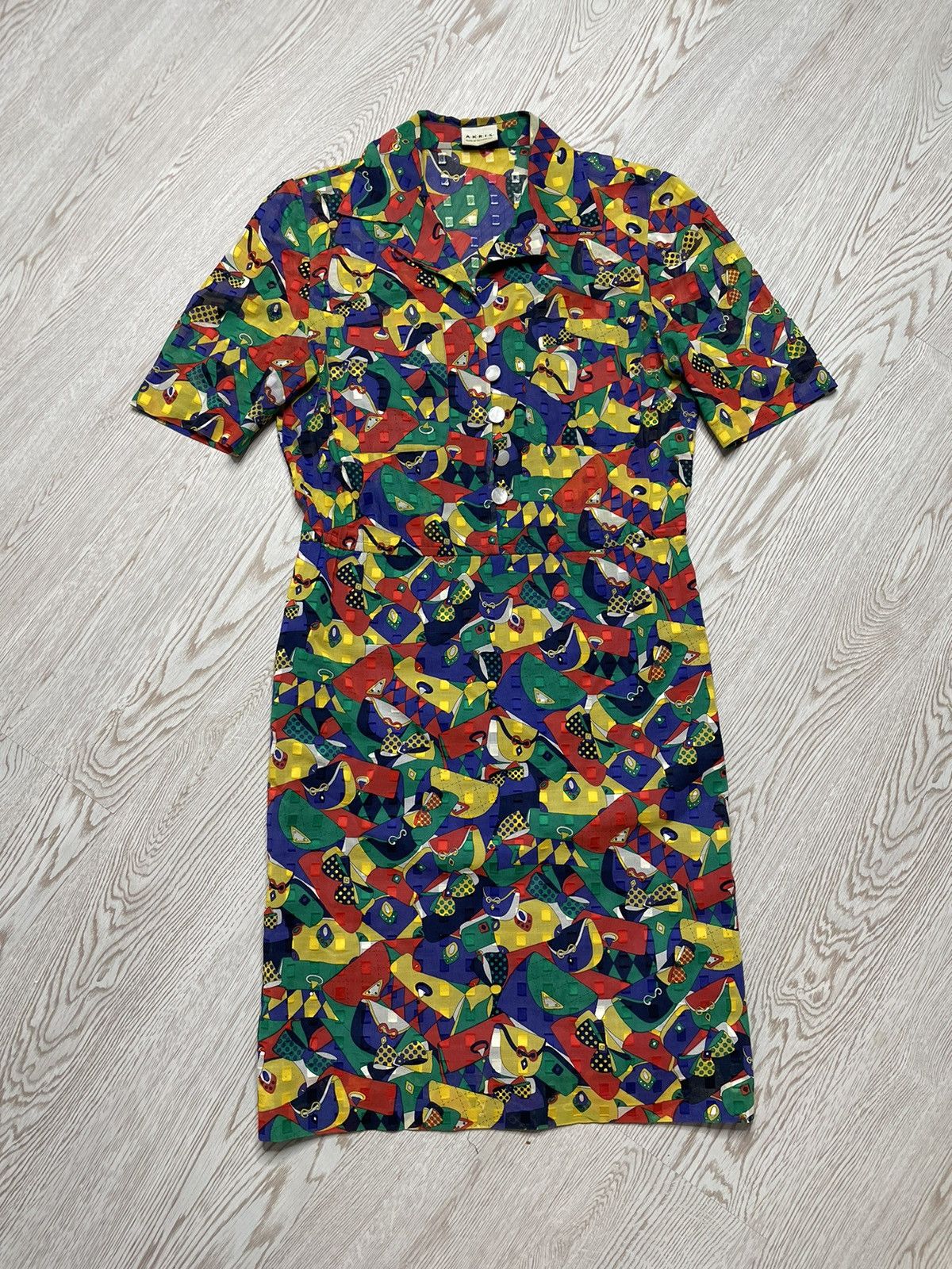 Akris Akris Multicolor dress Size M / US 6-8 / IT 42-44 - 1 Thumbnail