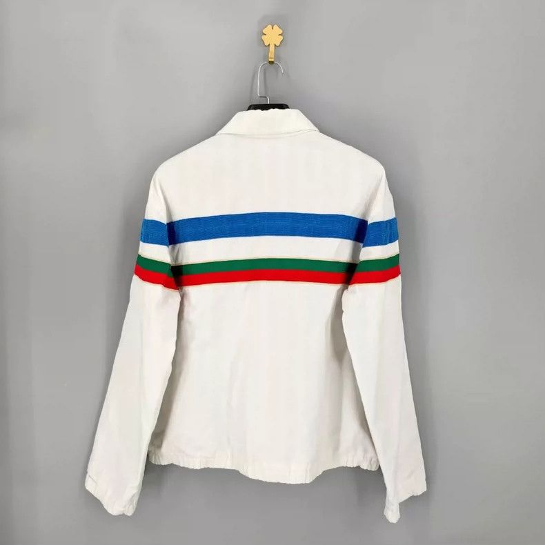 Gucci Gucci Letter stripe zipper casual denim jacket 2504-Nextarr Size US M / EU 48-50 / 2 - 2 Thumbnail