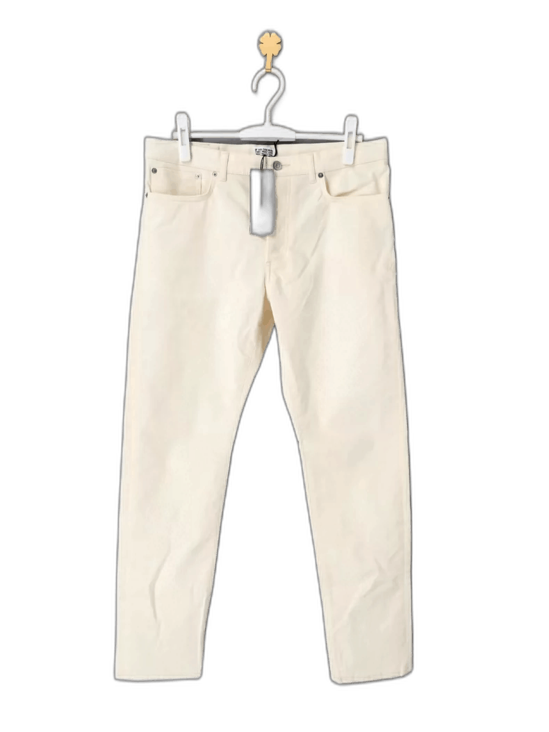 Dior Dior White Embroidered Denim Pants-2505 Size US 32 / EU 48 - 1 Thumbnail