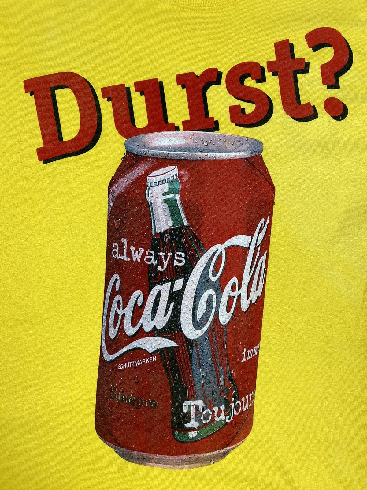 Coca Cola Coca Cola Vintage 90s Double Logo T Shirt Size M Size US M / EU 48-50 / 2 - 8 Thumbnail
