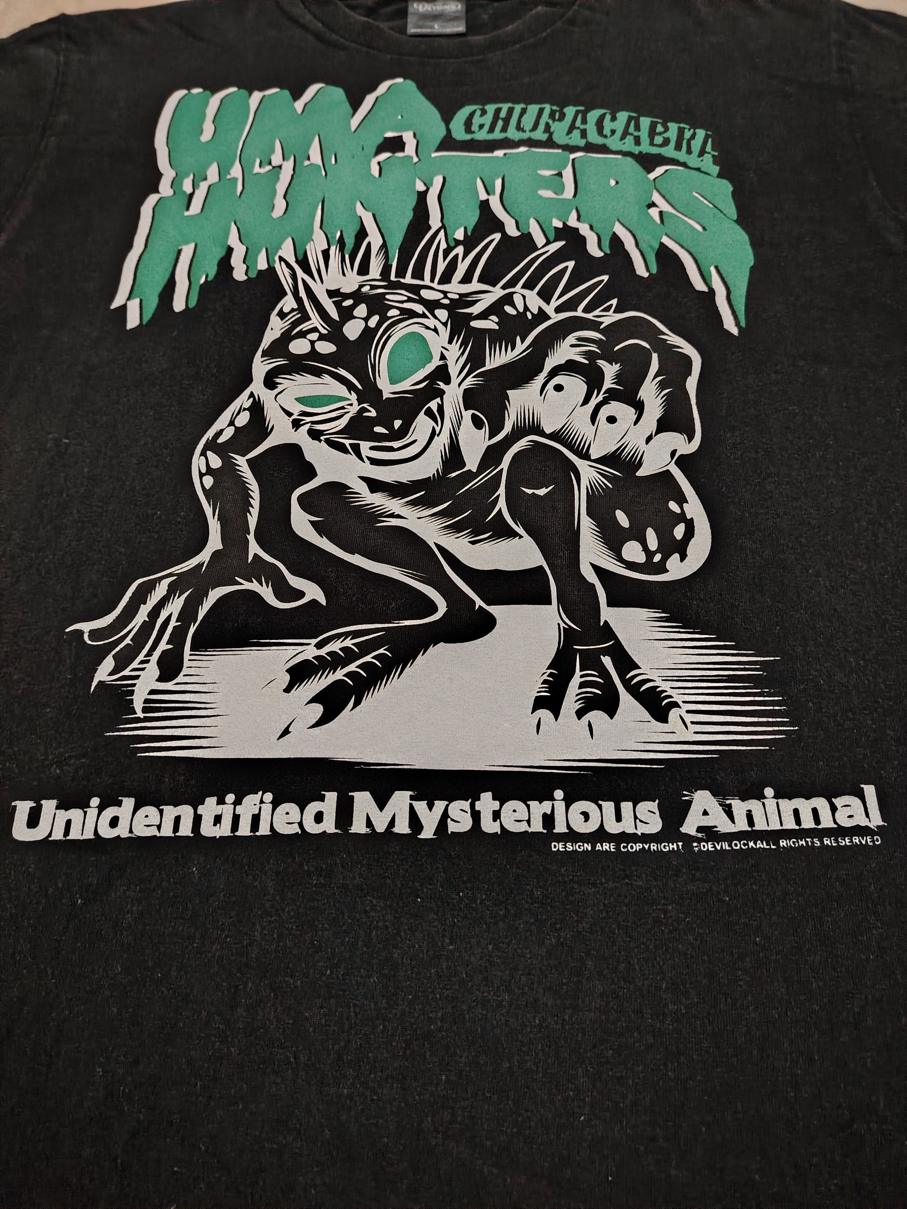 Designer × Devilock × Japanese Brand Devilock UMA Hunters T-shirt Japan Size US L / EU 52-54 / 3 - 2 Thumbnail