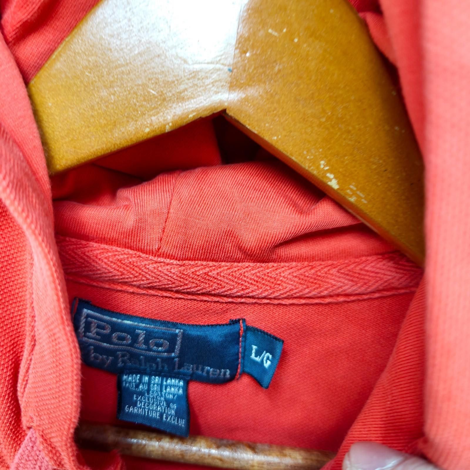 Polo Ralph Lauren Vintage Polo Ralph Lauren Full Zip Lightweight Hoodie Large Size US L / EU 52-54 / 3 - 3 Thumbnail