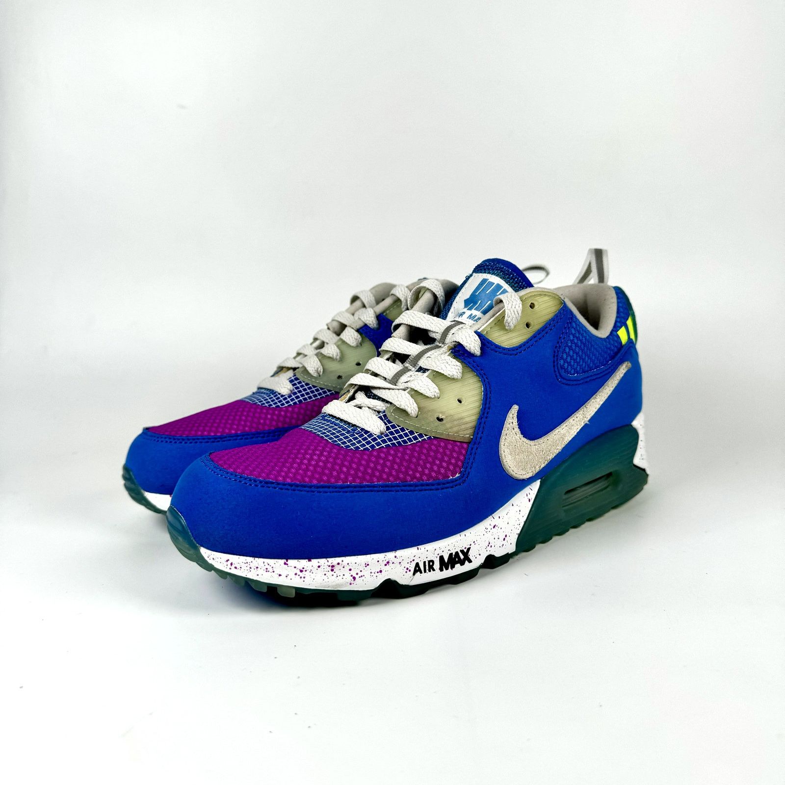 Nike Air Max 90 x Undefeated Blue Sneakers CQ2289-400 Size
