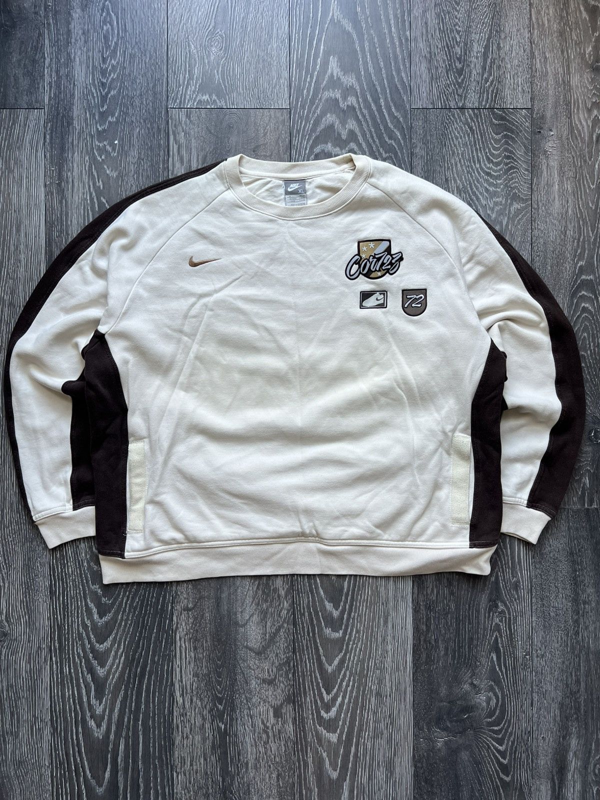 Nike Vintage 90s Nike Cortez sweatshirt Big Logo Size US XL / EU 56 / 4 - 1 Thumbnail