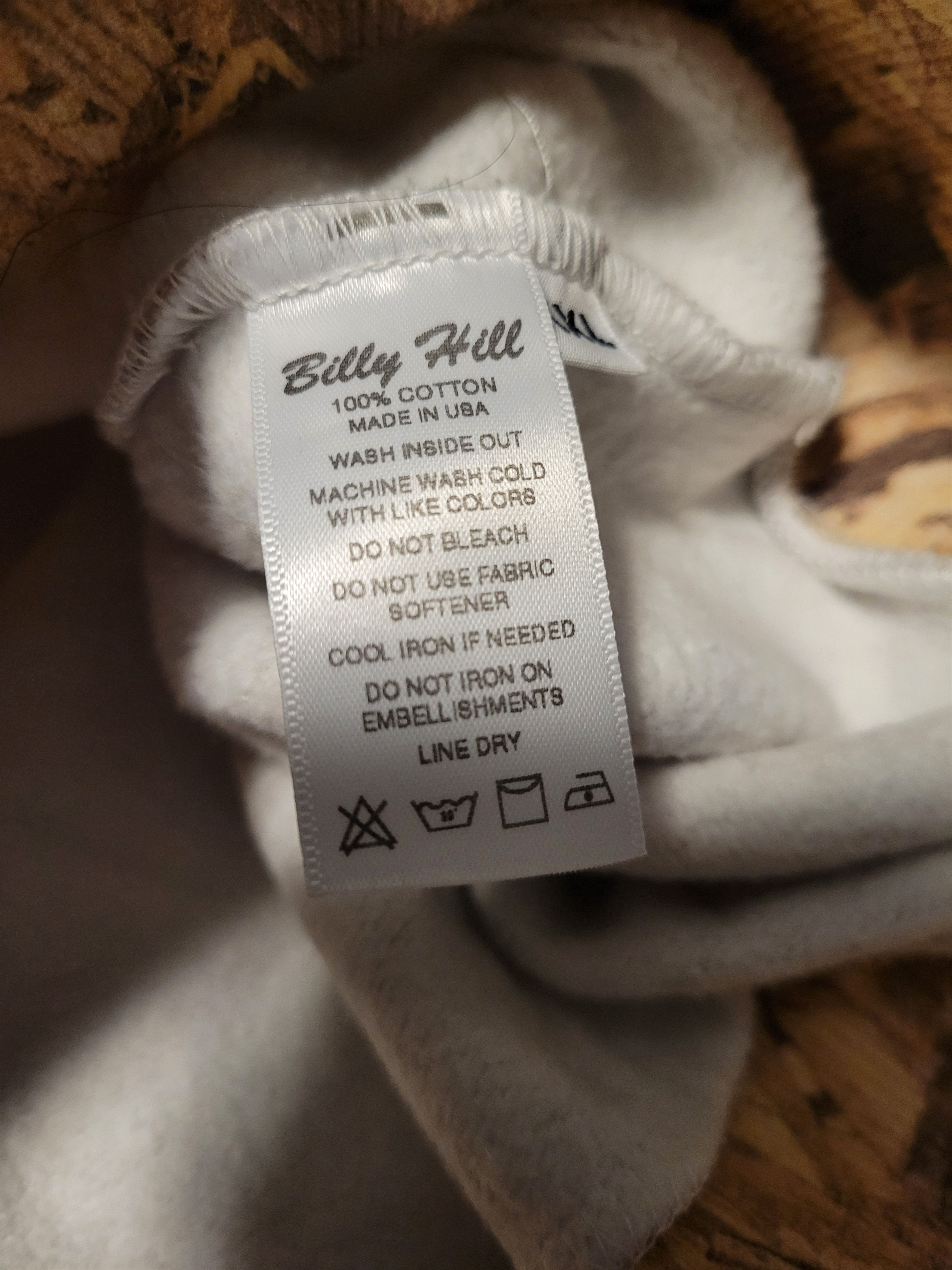 Billy Hill Vintage Wash OSB camo hoodie Size US XXL / EU 58 / 5 - 4 Thumbnail