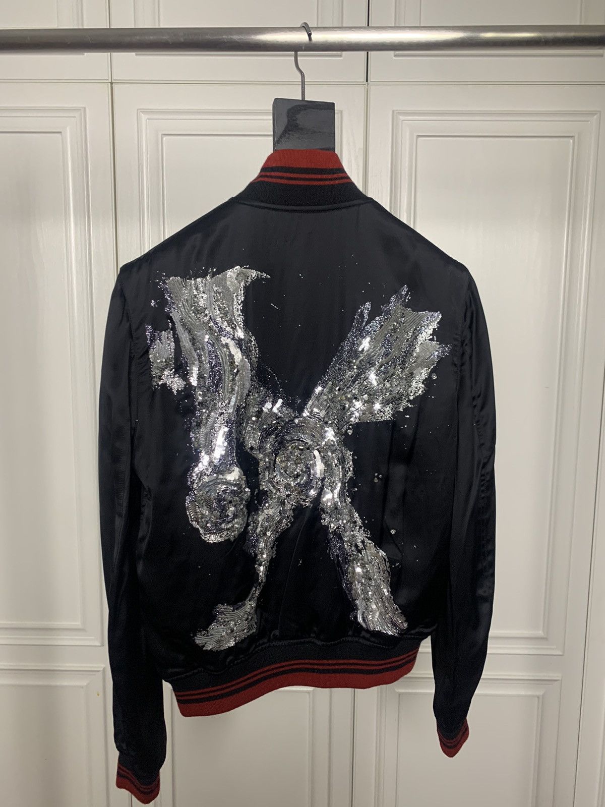 Hedi Slimane × Saint Laurent Paris SS15 Mr X embellished sequin