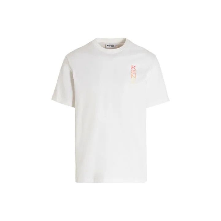 Kenzo KENZO SS22 Color Logo Short Sleeve T-Shirt 0079 Size US M / EU 48-50 / 2 - 1 Thumbnail