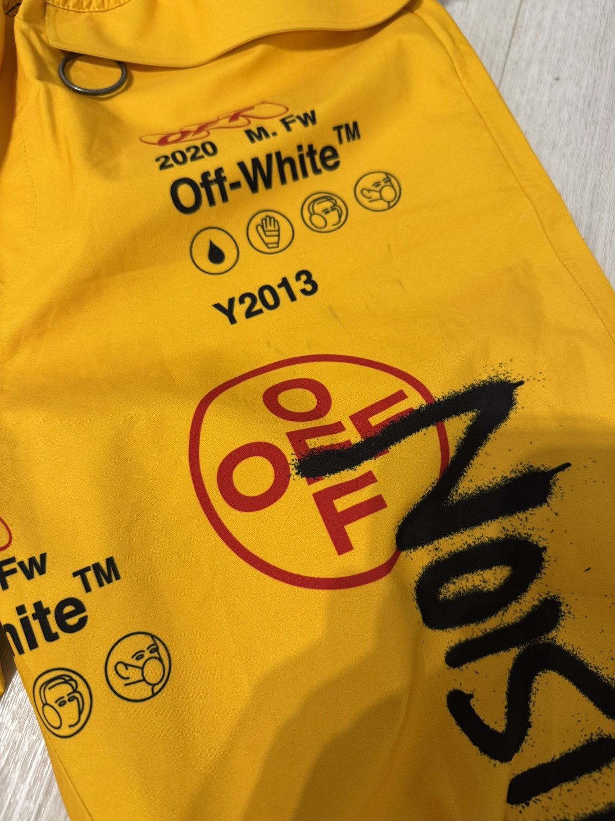 Off-White Off-White Gore-Tex Graffiti Pants FW19 Size US 30 / EU 46 - 7 Thumbnail