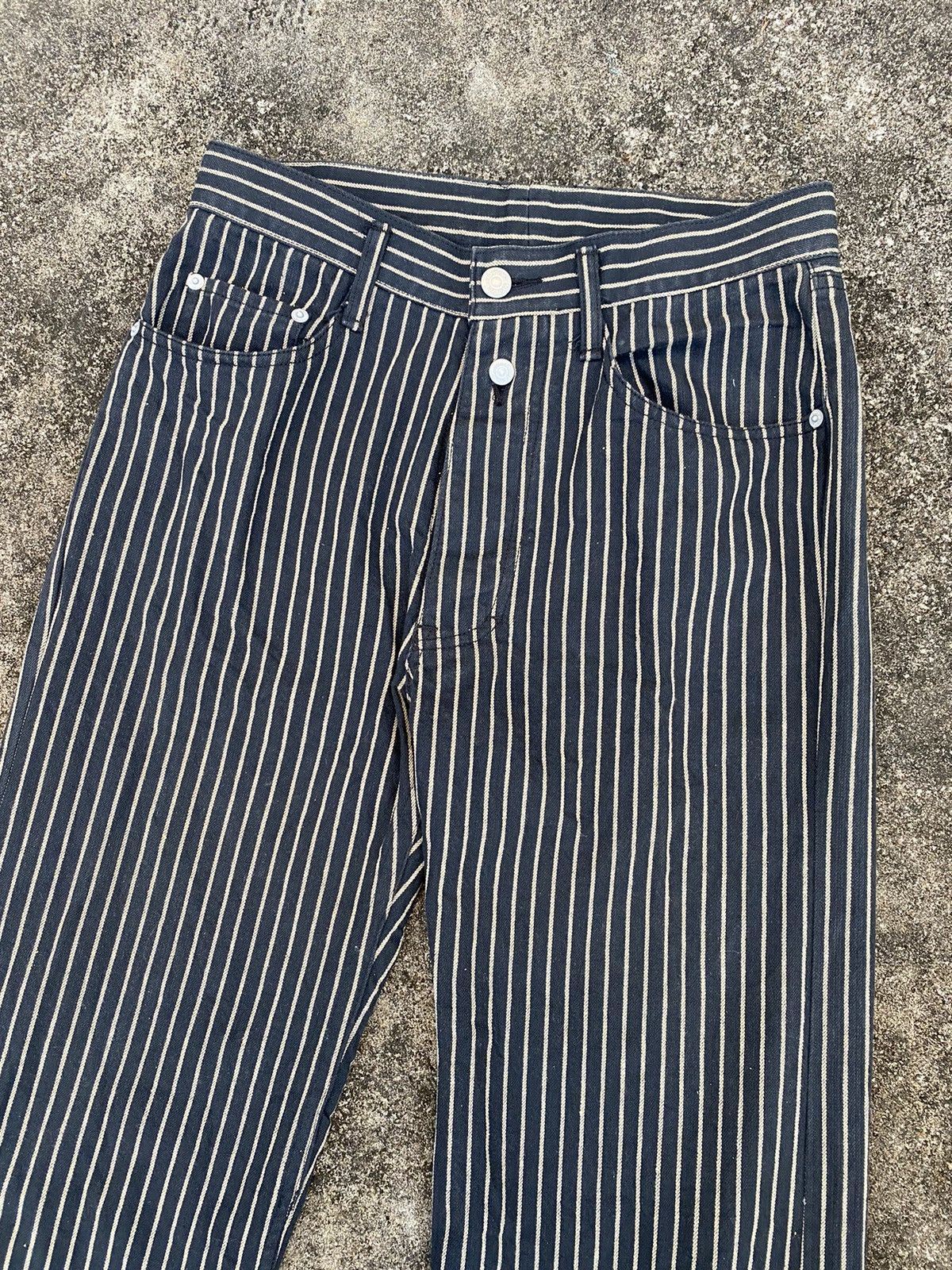 5351 POUR LES HOMMES 🖤BLACFRIDAY🖤5351 Pour Les Hommes Stripe Pants Size US 28 / EU 44 - 2 Thumbnail