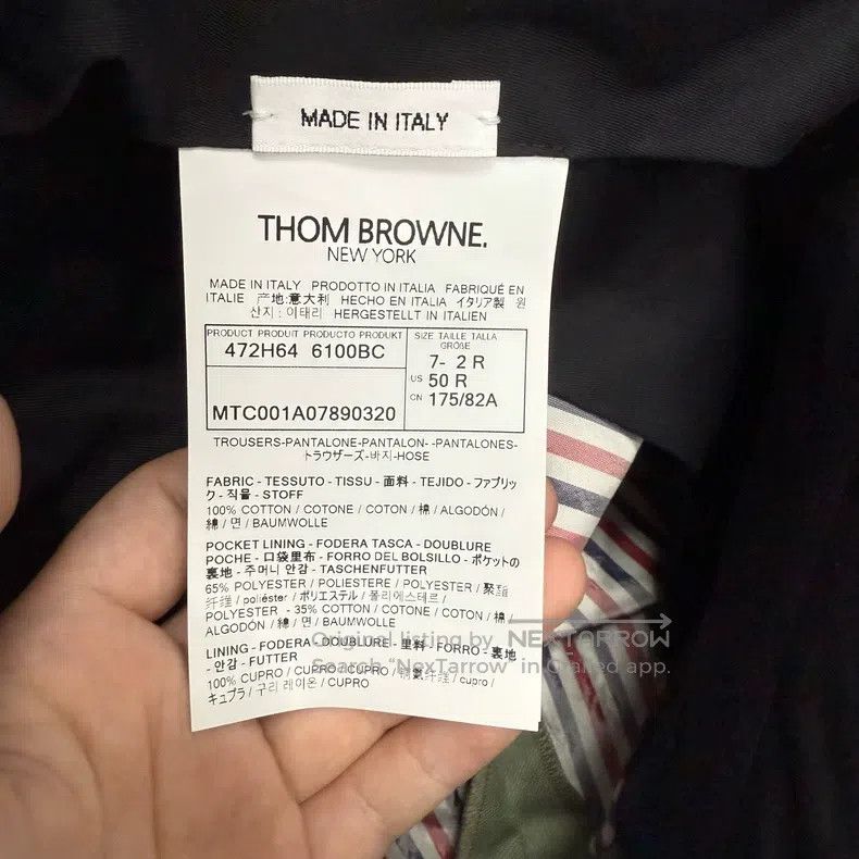 Thom Browne Thom Browne size 2 Light green straight dress pants Size 38R - 3 Thumbnail