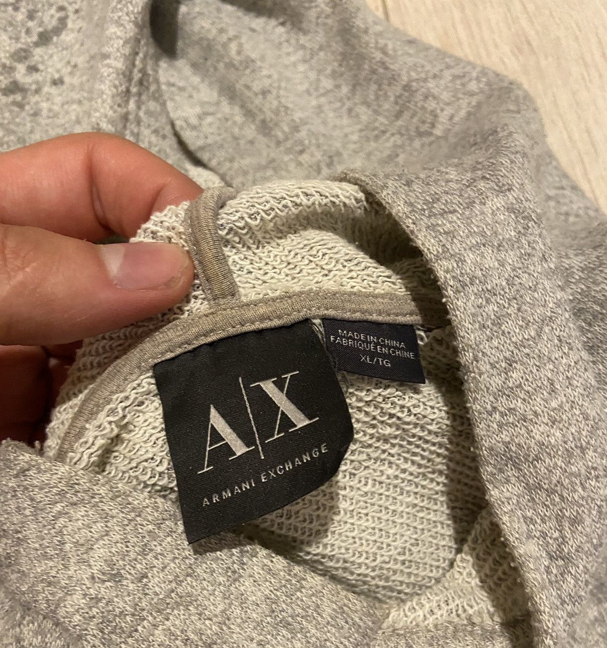 Armani Armani exchange AX vintage y2k hoodie Size US XL / EU 56 / 4 - 4 Thumbnail