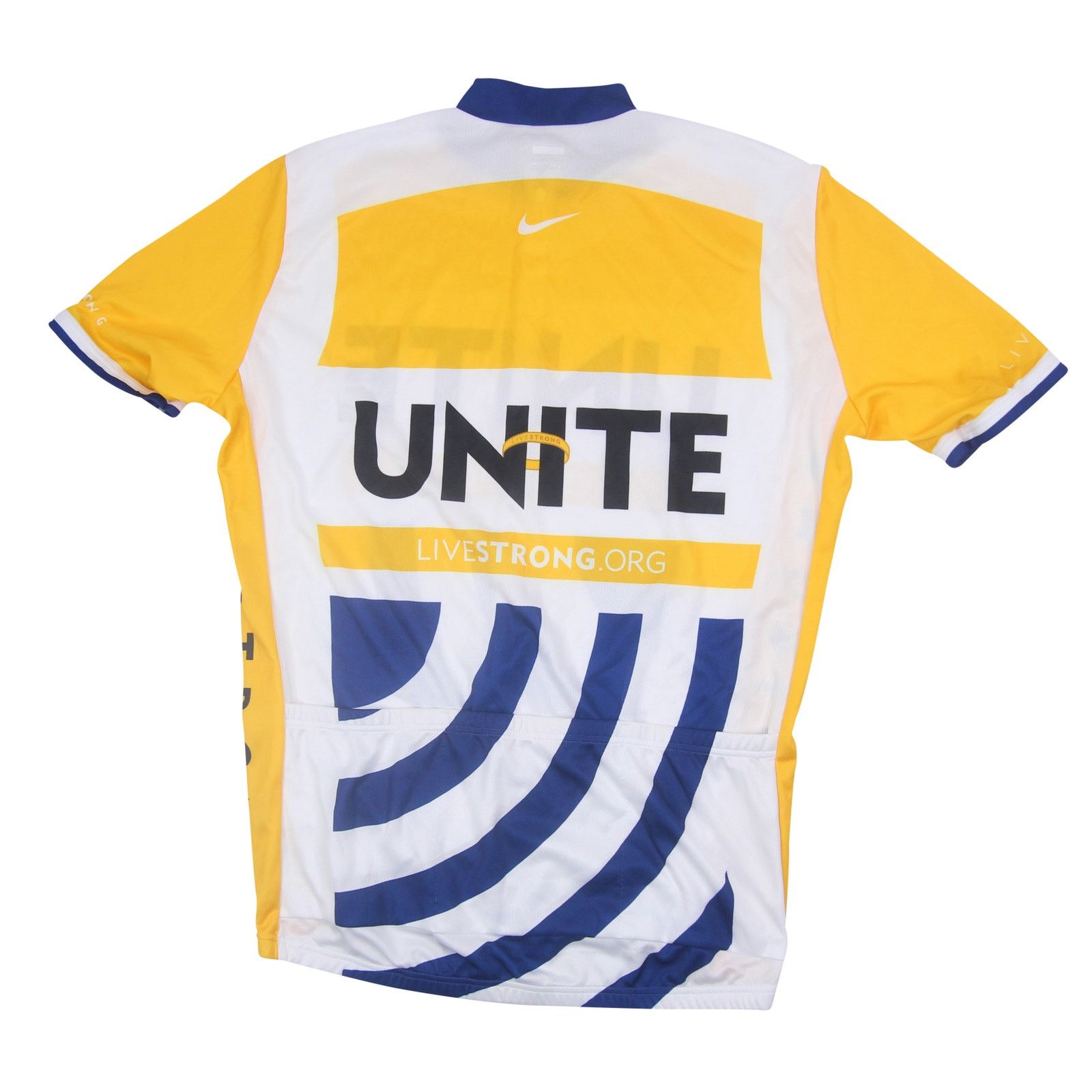 Nike × Vintage Vintage Nike Livestrong Unite Cycling Jersey Size US XXL / EU 58 / 5 - 4 Thumbnail