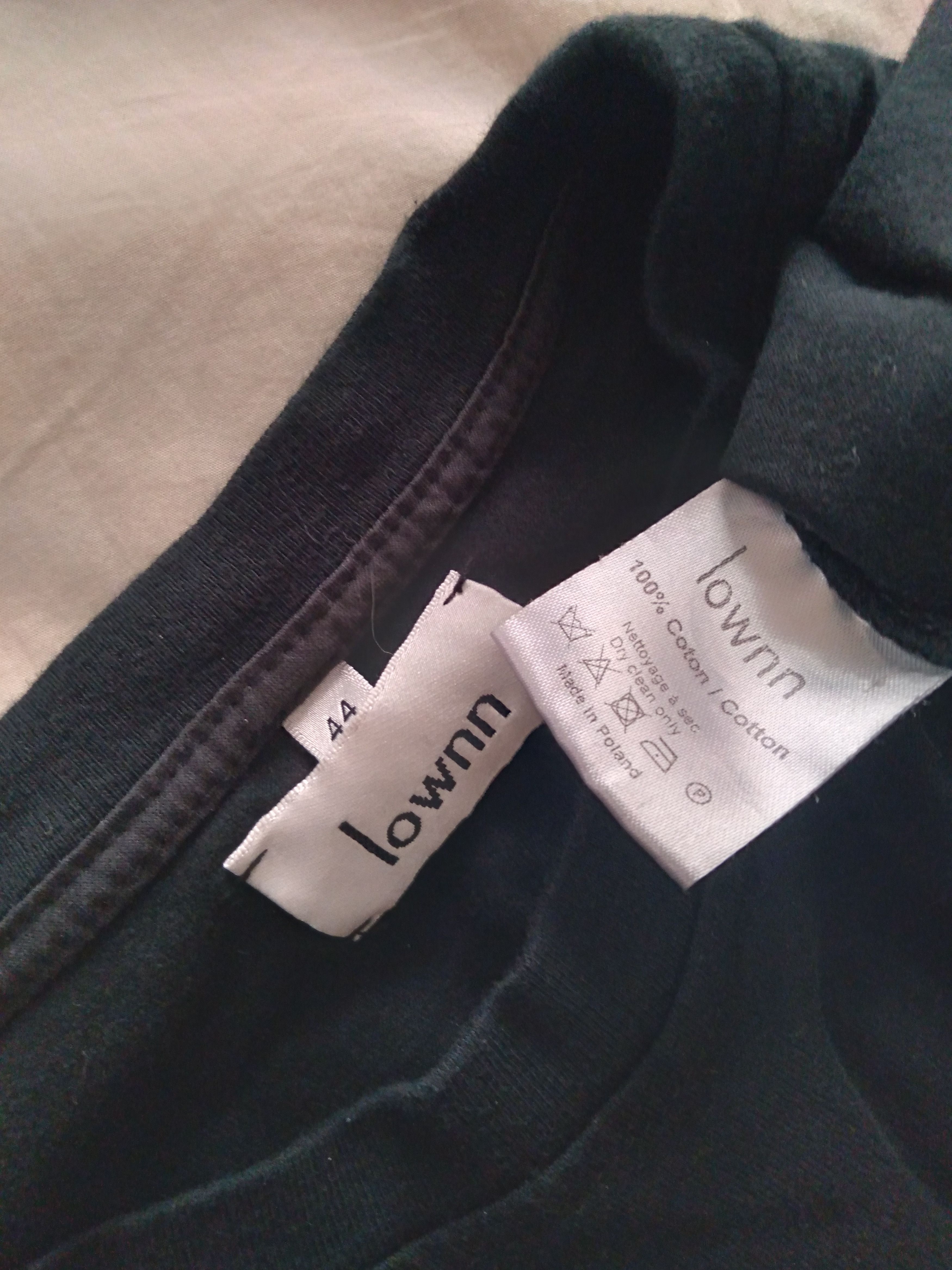 Lownn Sleeveless Tshirt Cotton Black Poland Size US S / EU 44-46 / 1 - 3 Thumbnail