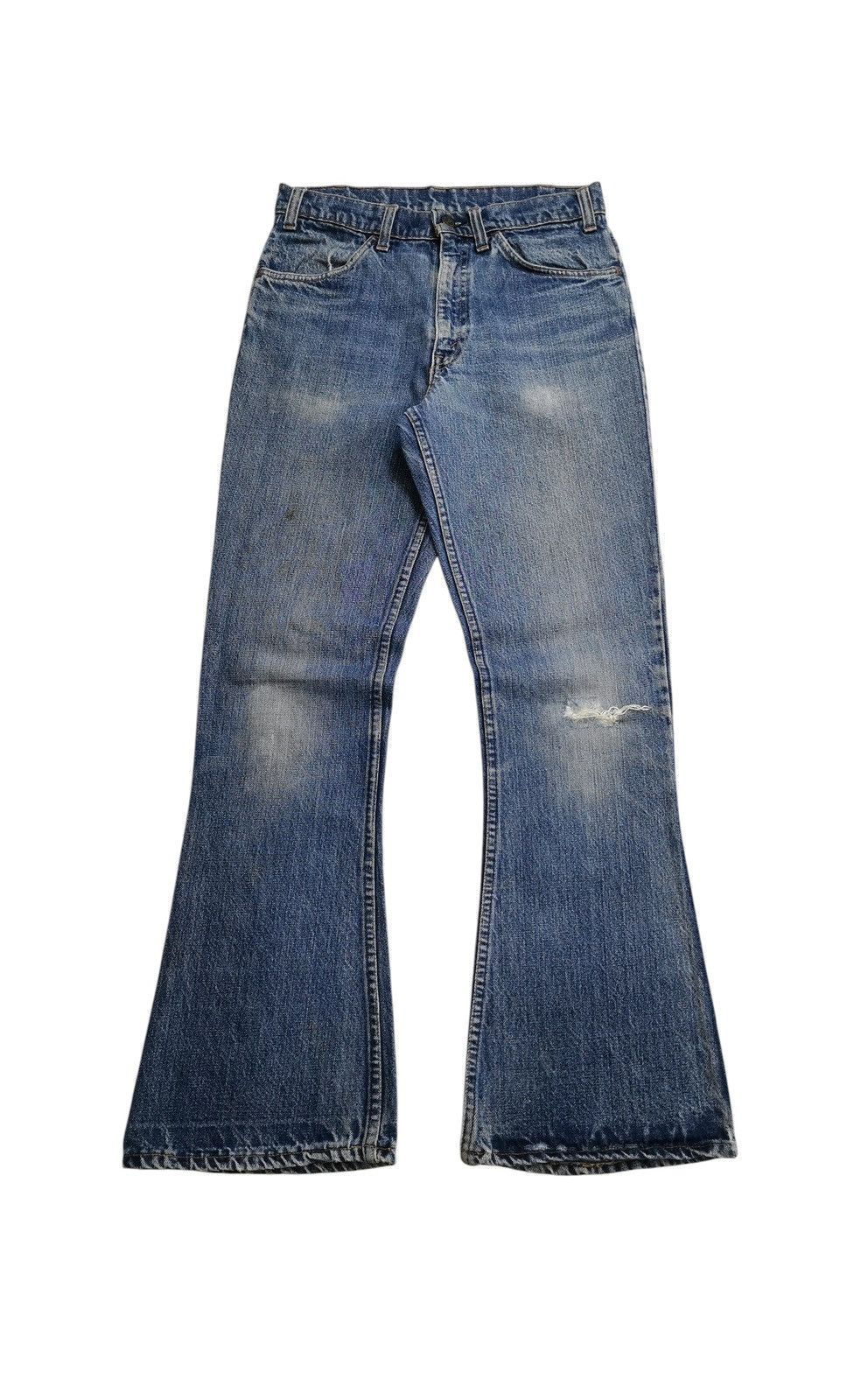 Levi's Levis Vintage Bootcut Denim Jeans Very Rare 70s-80s Size US 28 / EU 44 - 1 Thumbnail