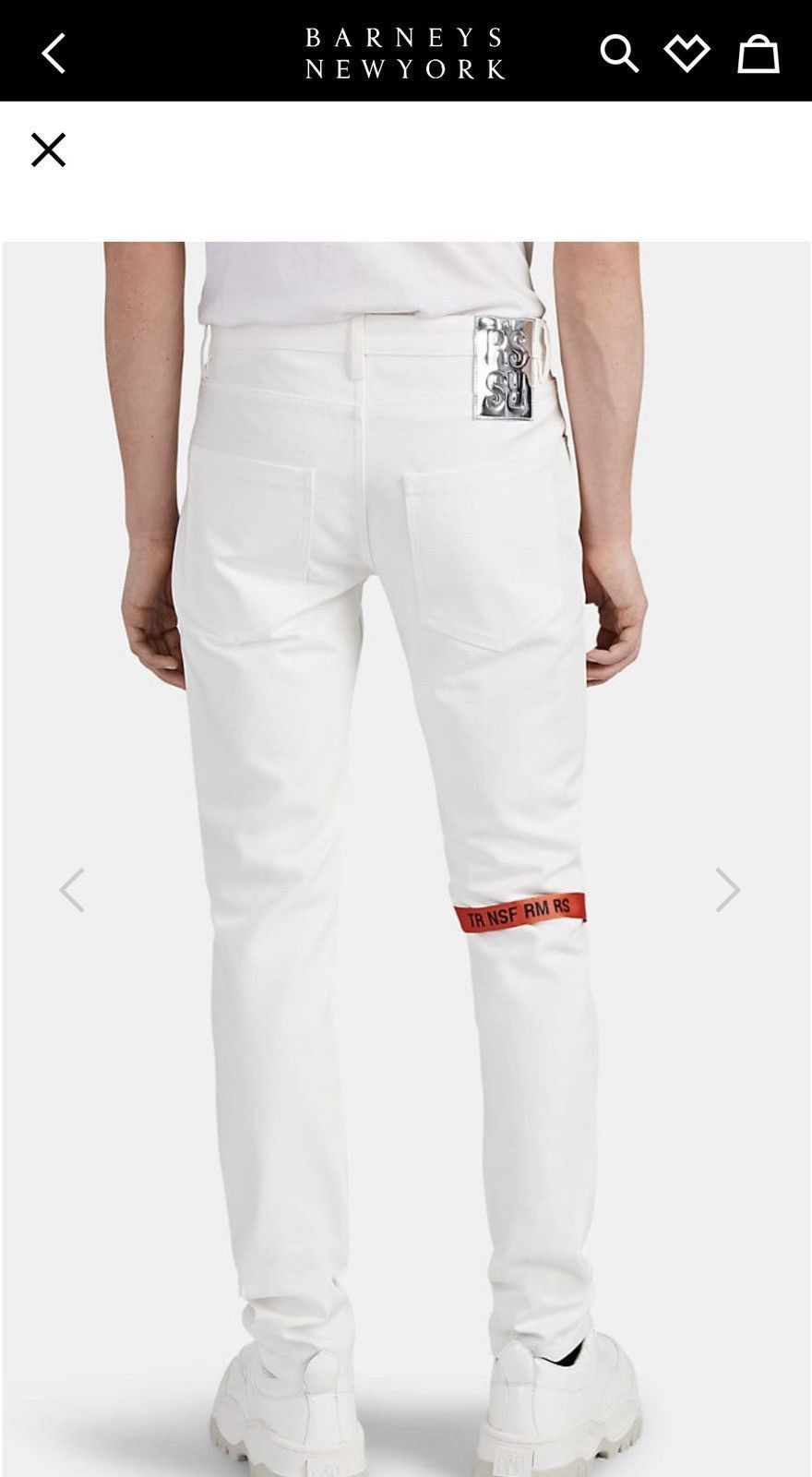 Raf Simons Raf Simons Jeans 'Pants With Tape and Patch' Size US 30 / EU 46 - 13 Thumbnail
