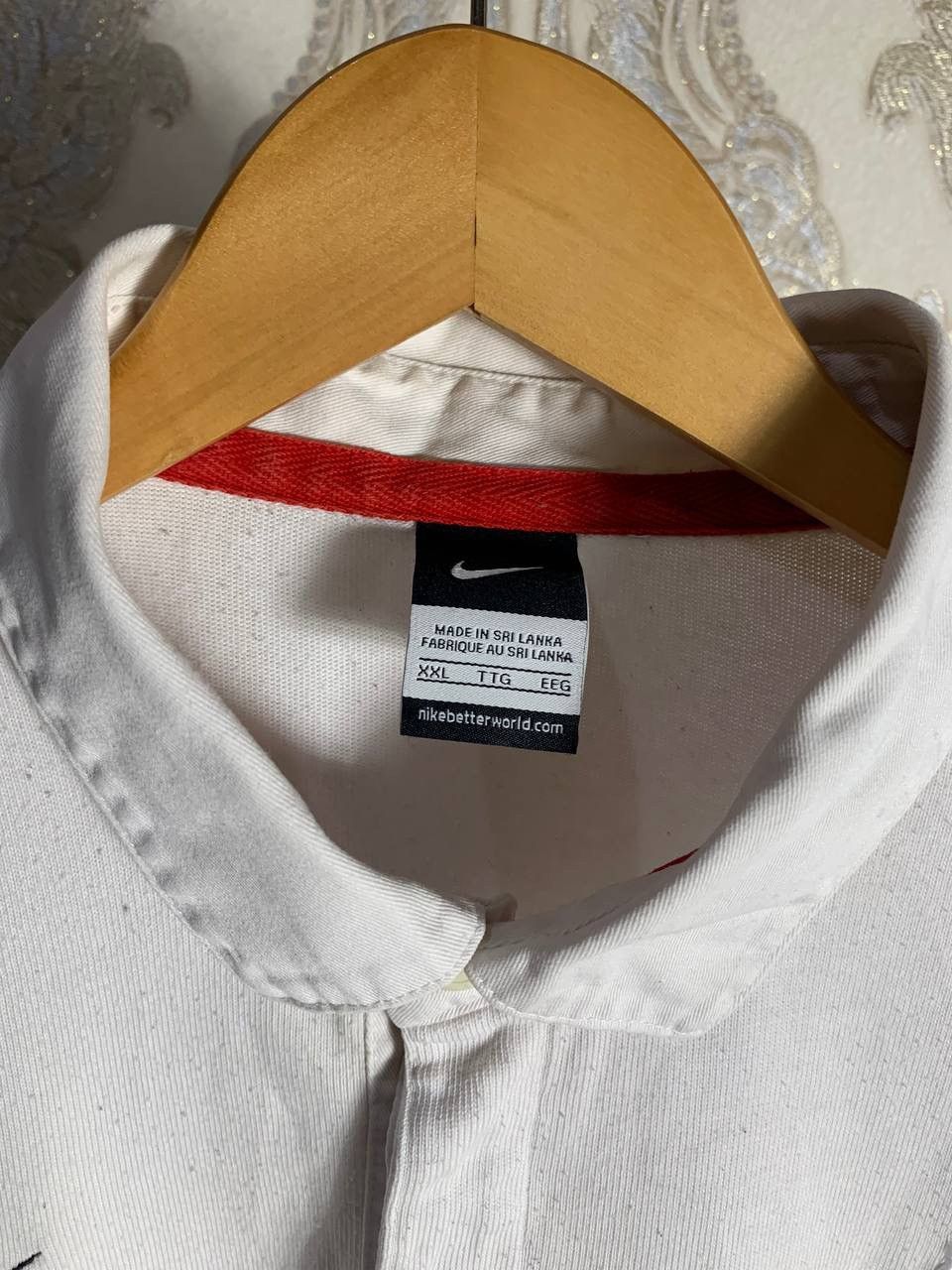 Nike × Vintage VERY RARE NIKE ENGLAND RETRO RUGBY JERSEY BLOKECORE 90s Y2K Size US XXL / EU 58 / 5 - 4 Thumbnail