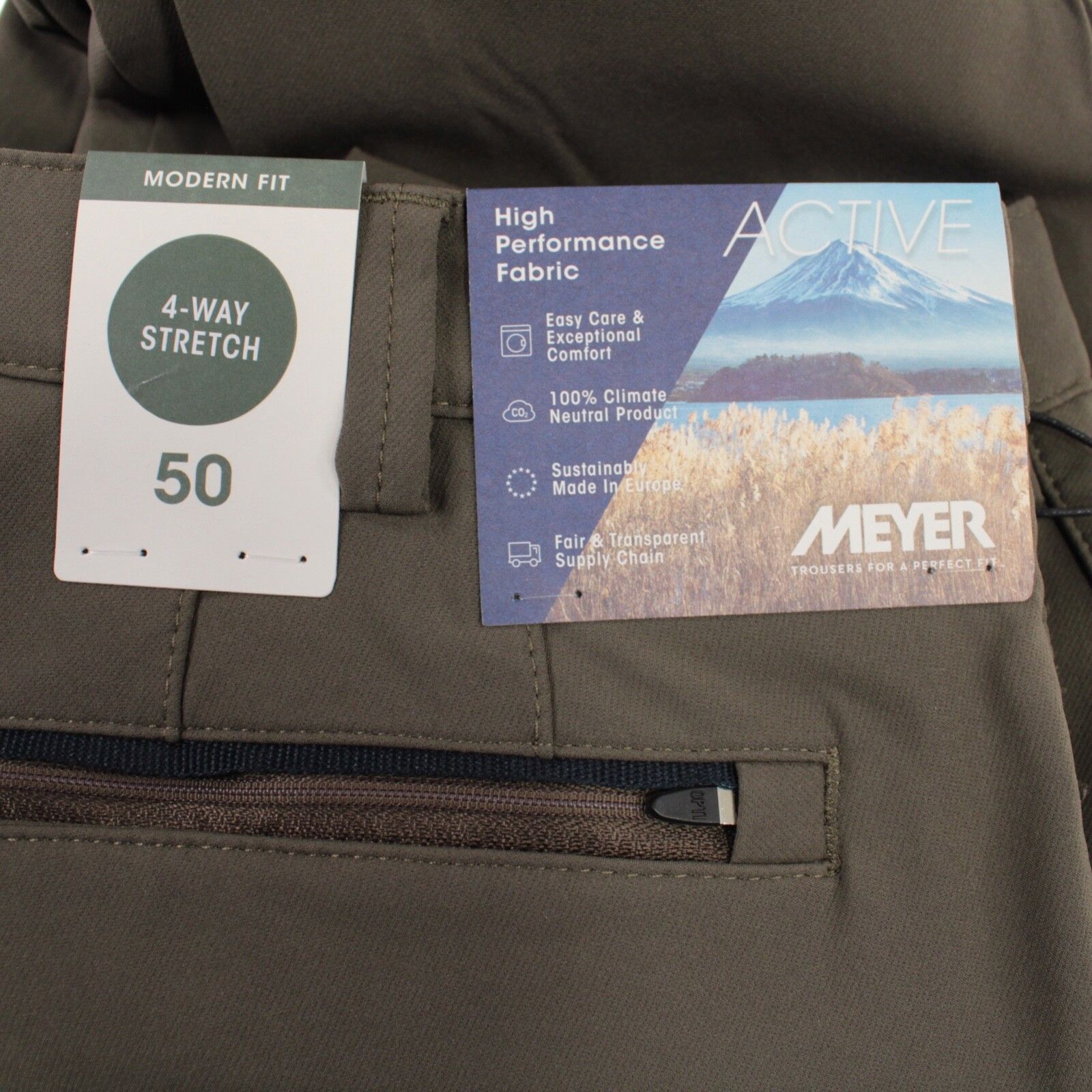 Other Meyer New with tags Chino Size 34 US In Green Size US 34 / EU 50 - 5 Thumbnail