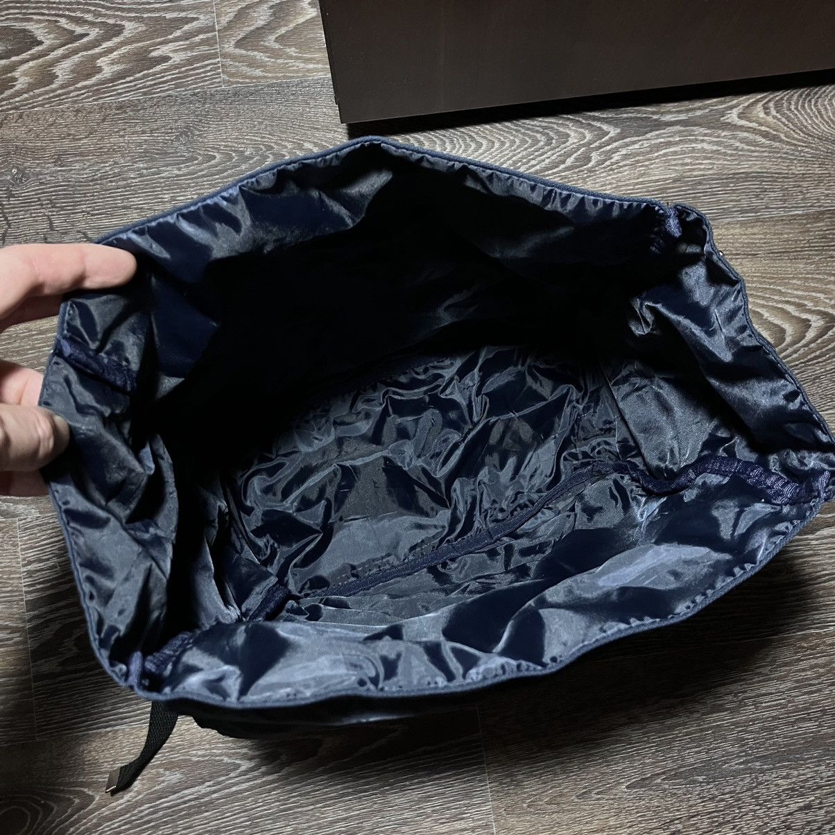 Jean Paul Gaultier JEAN PAUL GAULTIER Navy Blue Cotton Backpack City/Travel Bag Size ONE SIZE - 9 Thumbnail