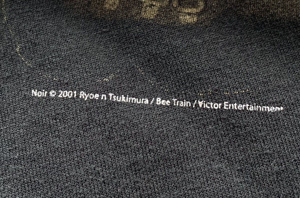 Anime Vintage 2001 Noir Anime Tee Size US XL / EU 56 / 4 - 3 Thumbnail