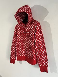 Lv Supreme Hoodie Grailed