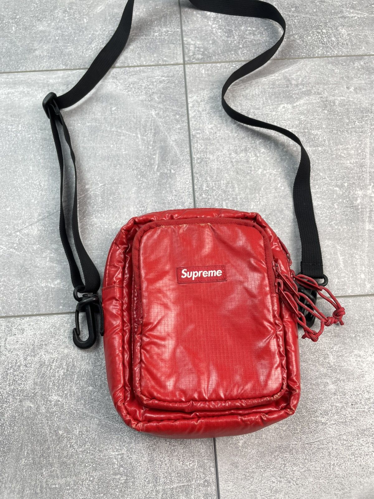 Supreme Supreme Shoulder Bag FW17 Red Size ONE SIZE - 2 Thumbnail