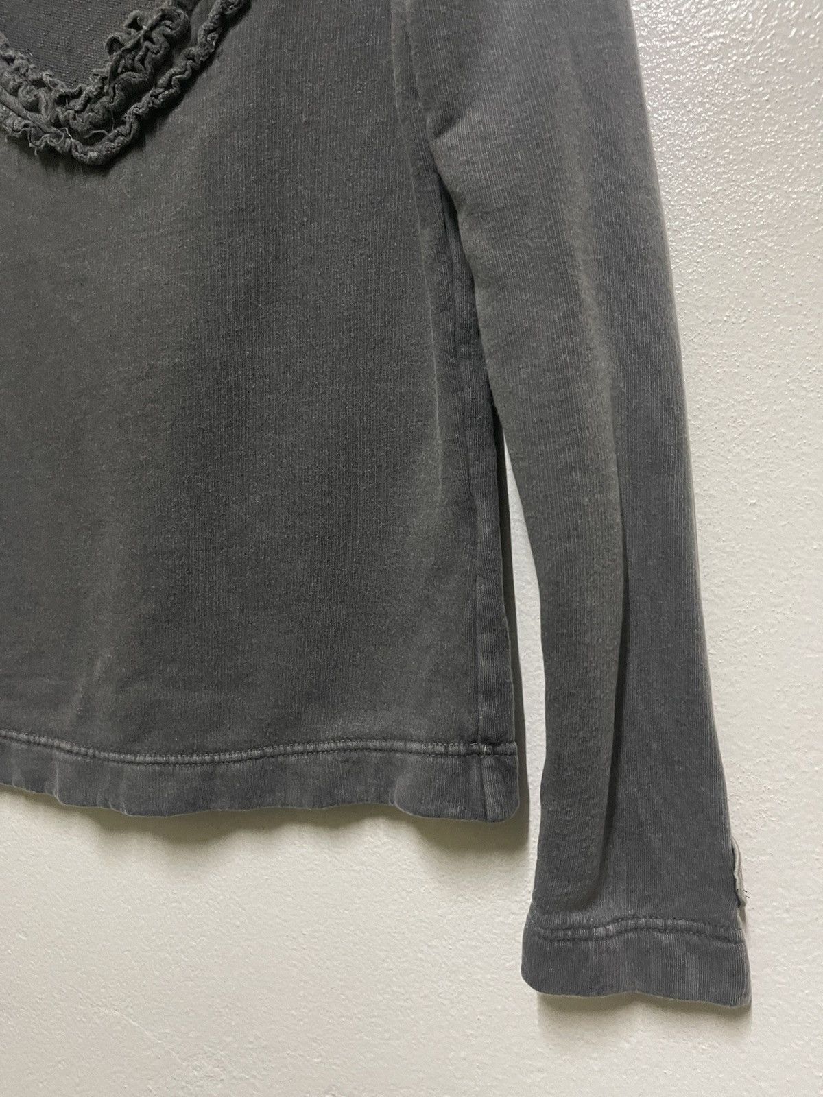 Diesel Diesel Long Sleeve Distressed Faded Size XS / US 0-2 / IT 36-38 - 5 Thumbnail