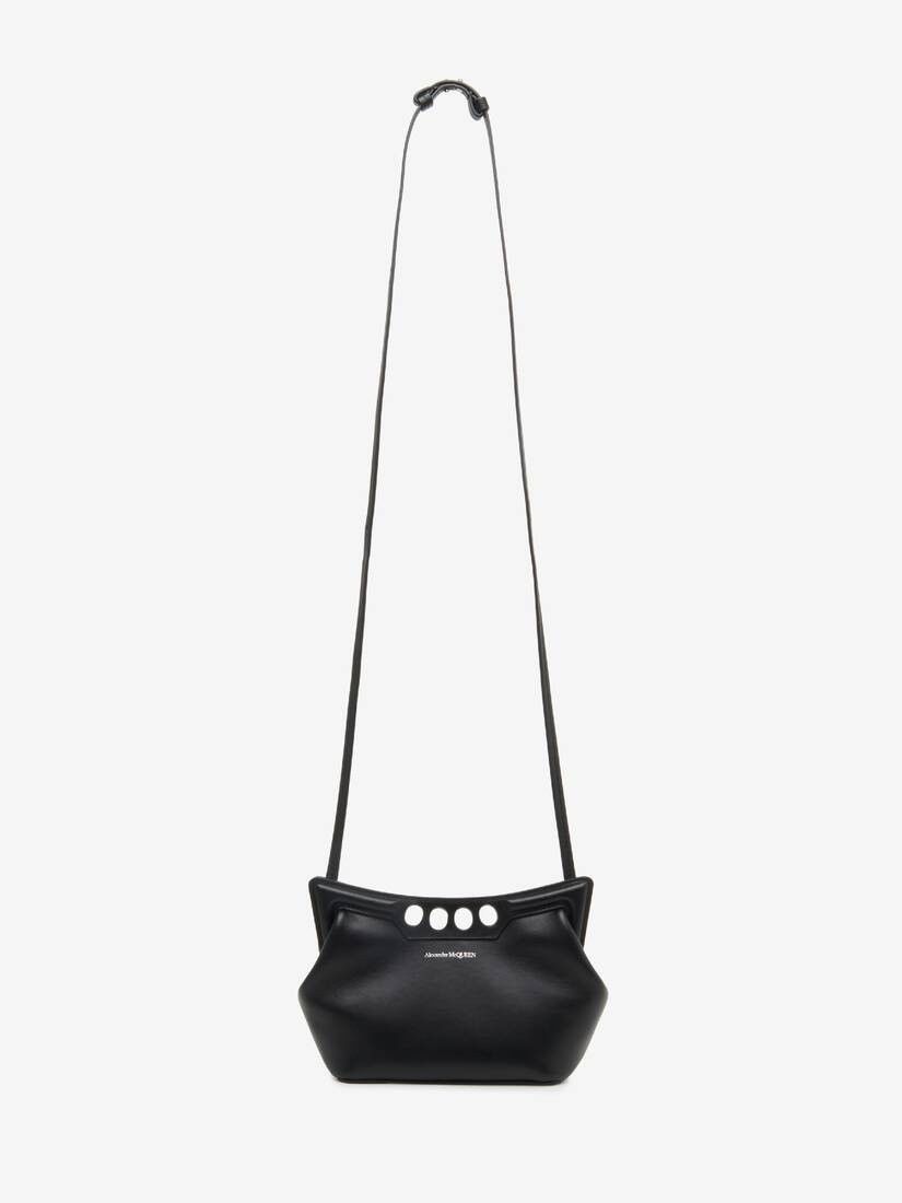 Alexander McQueen o1w1db10925 Size: OS/The Peak Bag Mini in Black Size ONE SIZE - 5 Thumbnail