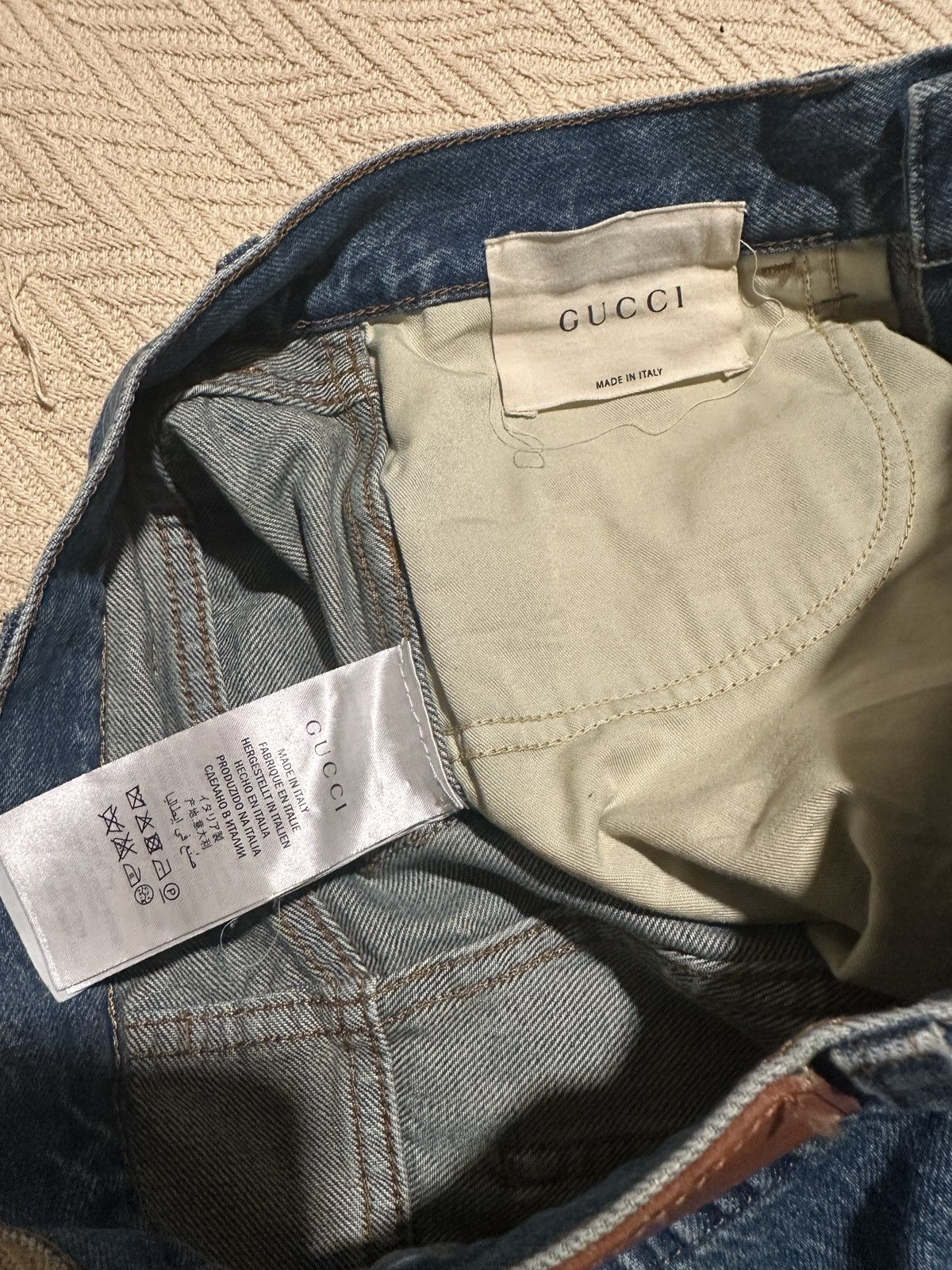 Gucci Gucci Tiger Jeans Size US 31 - 4 Thumbnail