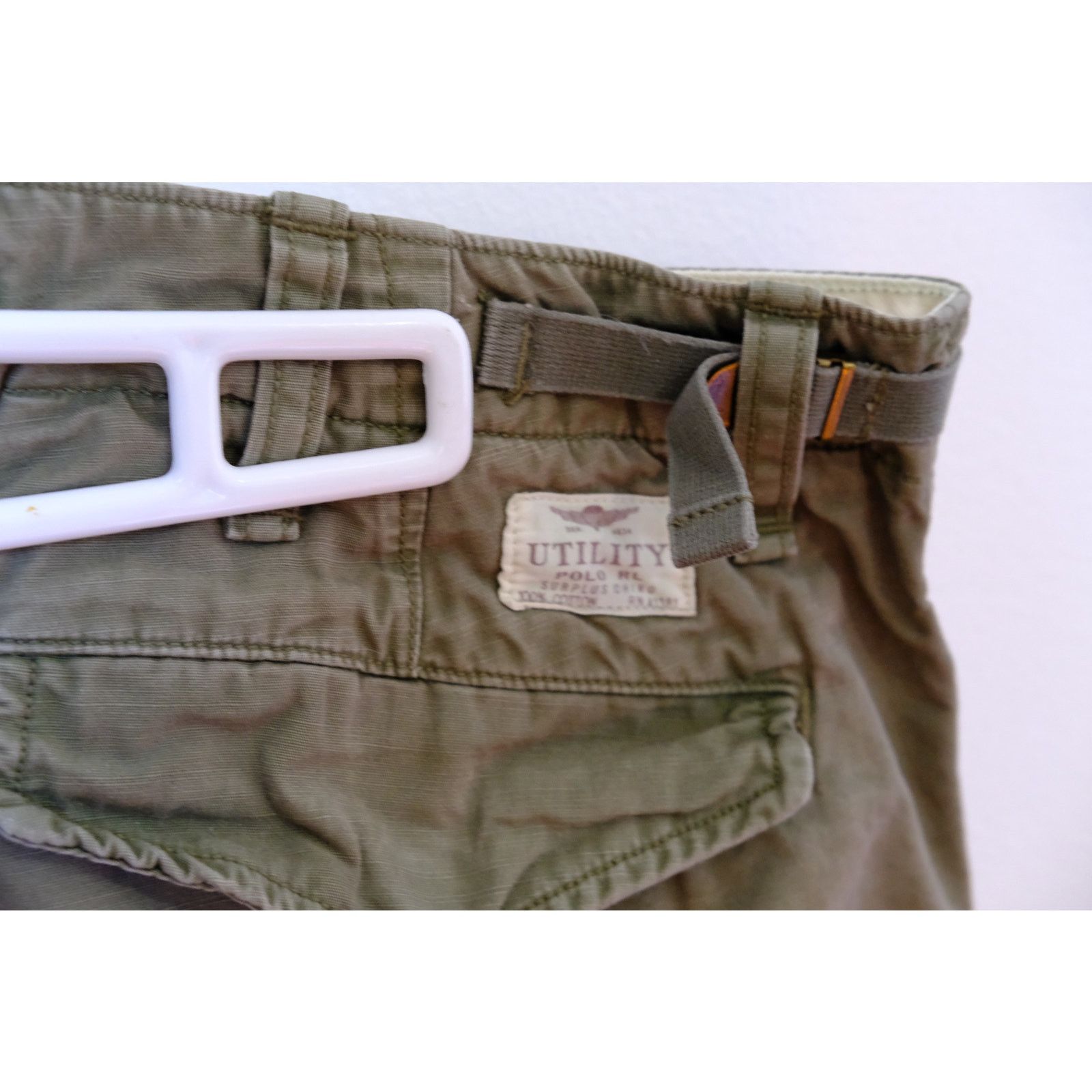 Polo Ralph Lauren Polo Ralph Lauren Surplus Utility Cargo Pants Olive 36x30 Size US 36 / EU 52 - 3 Thumbnail