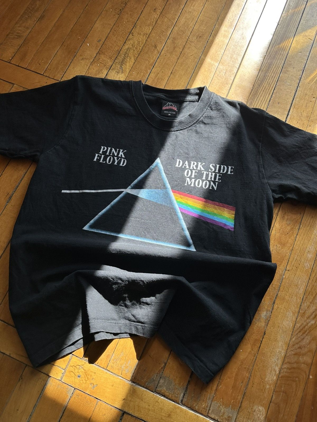 Band Tees 🔥 Vintage 90s PINK FLOYD THE DARK SIDE OF THE MOON T SHIRT Size US M / EU 48-50 / 2 - 2 Thumbnail