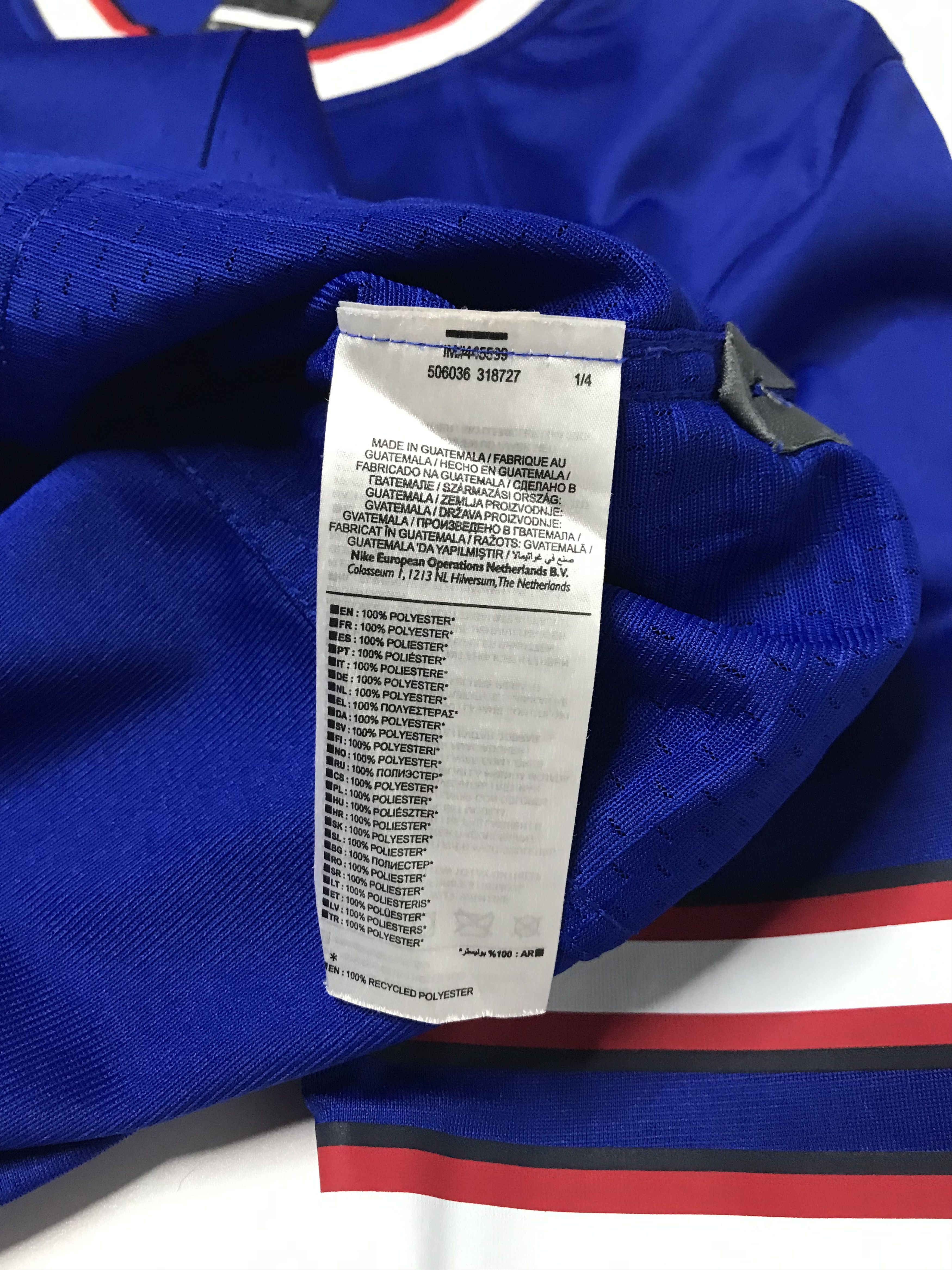 Nike Buffalo Bills Tyrod Taylor Royal Vapor Untouchable Limited Size US L / EU 52-54 / 3 - 9 Thumbnail
