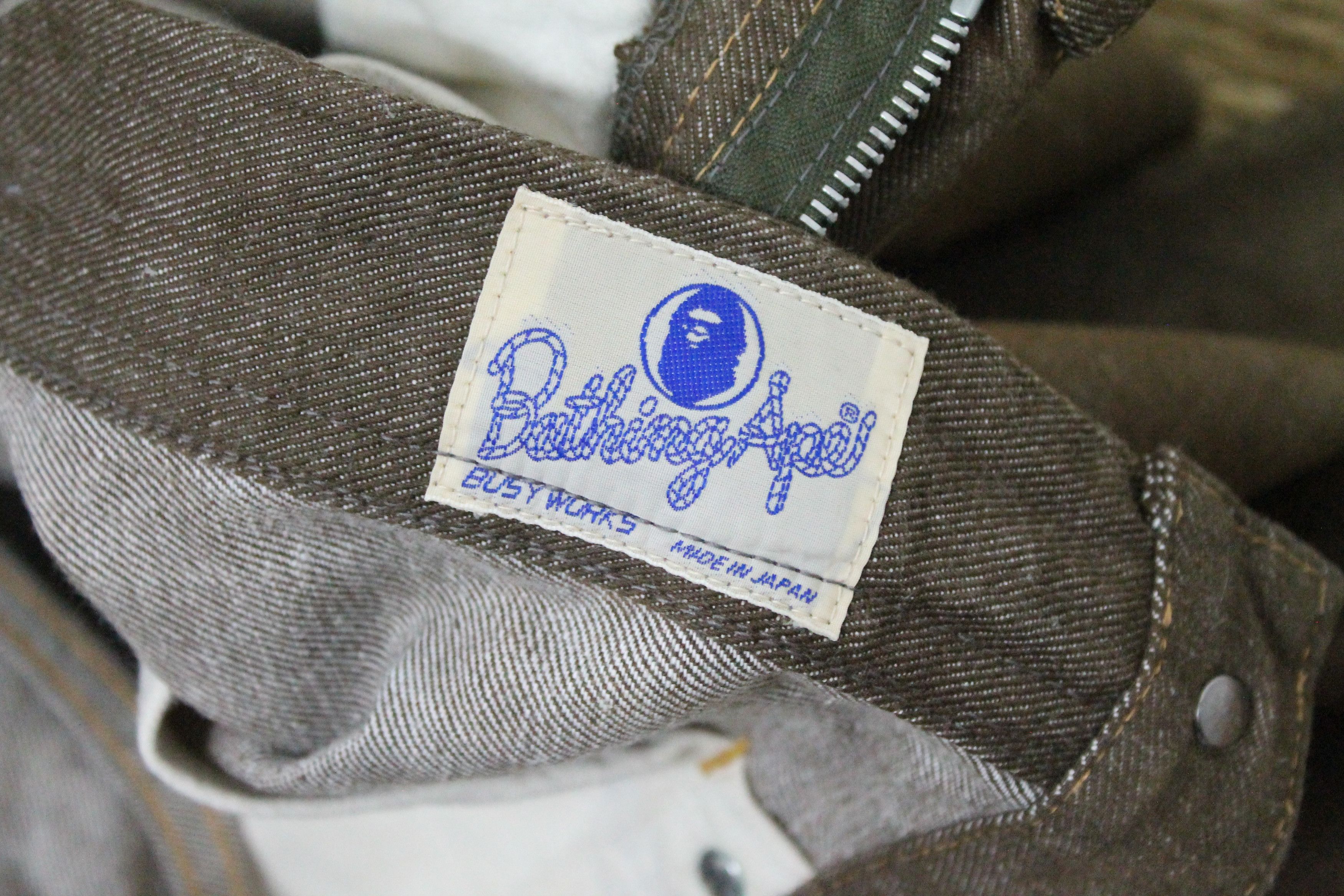 Bape Vintage A BATHING APE BAPE Selvedge Jeans size 29. Size US 29 - 16 Thumbnail
