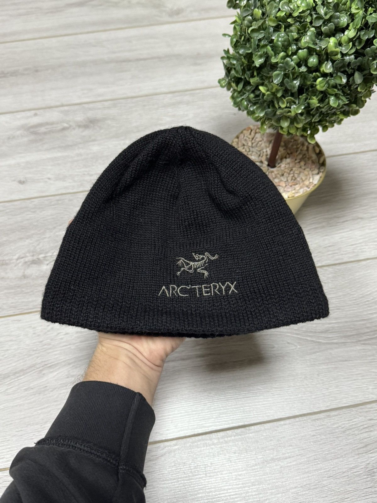 Arcteryx wool bird beanie hat knitted