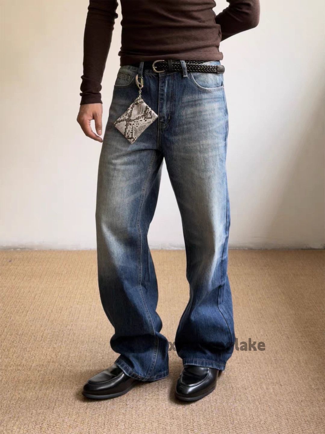 Jean zx washed faded cleanfit yuppie y2k flared jeans Size US 36 / EU 52 - 1 Thumbnail