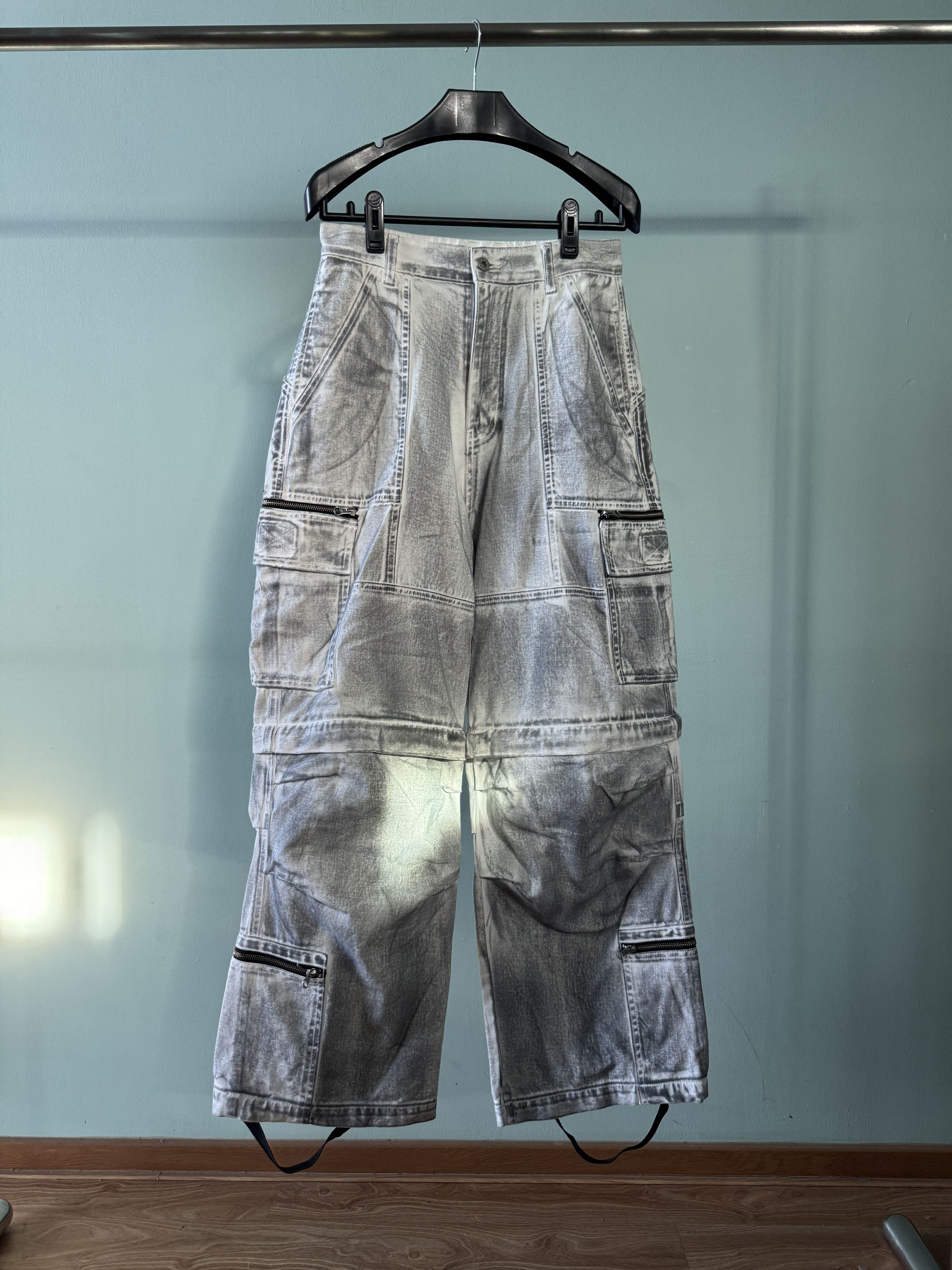 Japanese Brand Schism Inducing detachable cargo denim Size US 29 - 1 Thumbnail