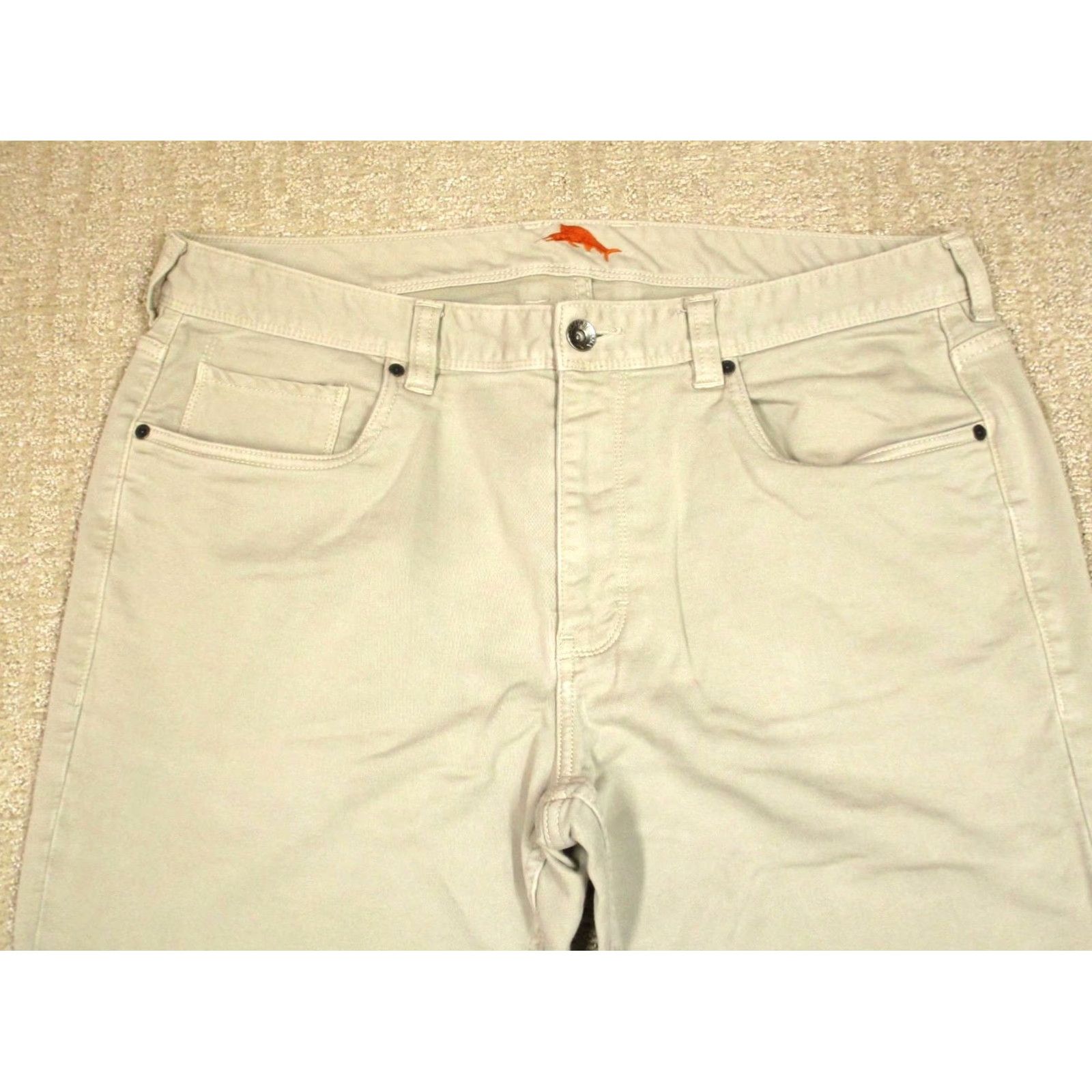 Tommy Bahama Tommy Bahama Jeans Men 38x32 Brown Tan Light Wash Denim Straight 5-Pocket Logo Size US 38 / EU 54 - 2 Thumbnail