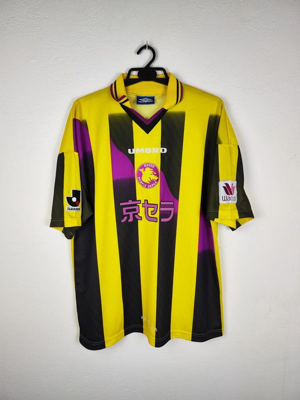 ウェア Kyoto Purple Big Umbro Training Vintage 1997-98 Kyoto Purple Sanga Away Shirt - 7/10 - (XL)