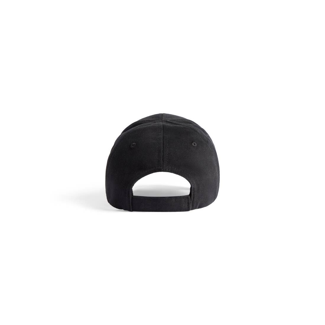 Balenciaga o1mt1gz0125 Size: M / Lo_ve Hat / Cap in Black/Grey Size ONE SIZE - 3 Thumbnail